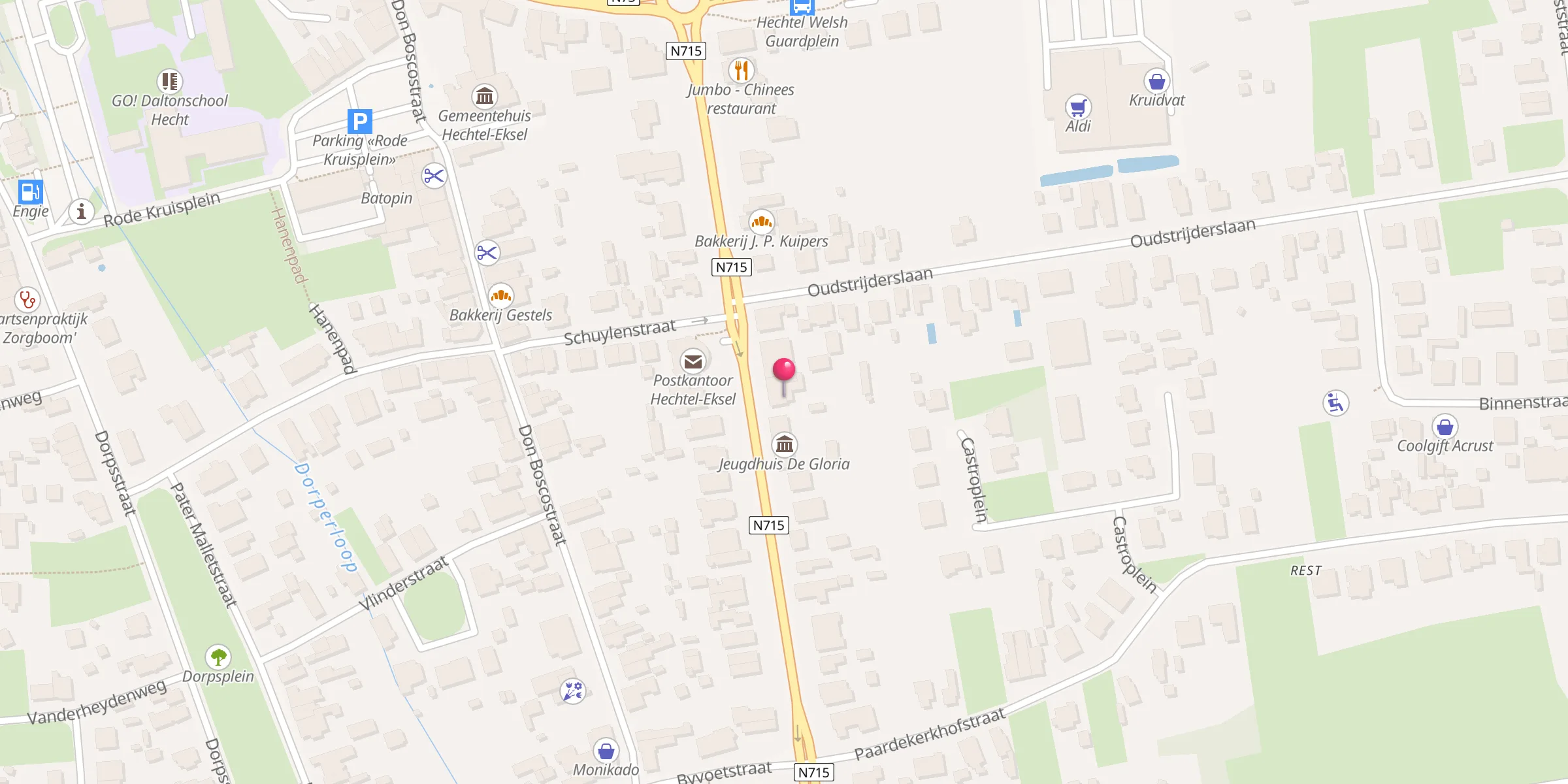Carte de localisation : Turkse Diyanet Rahmet Moskee