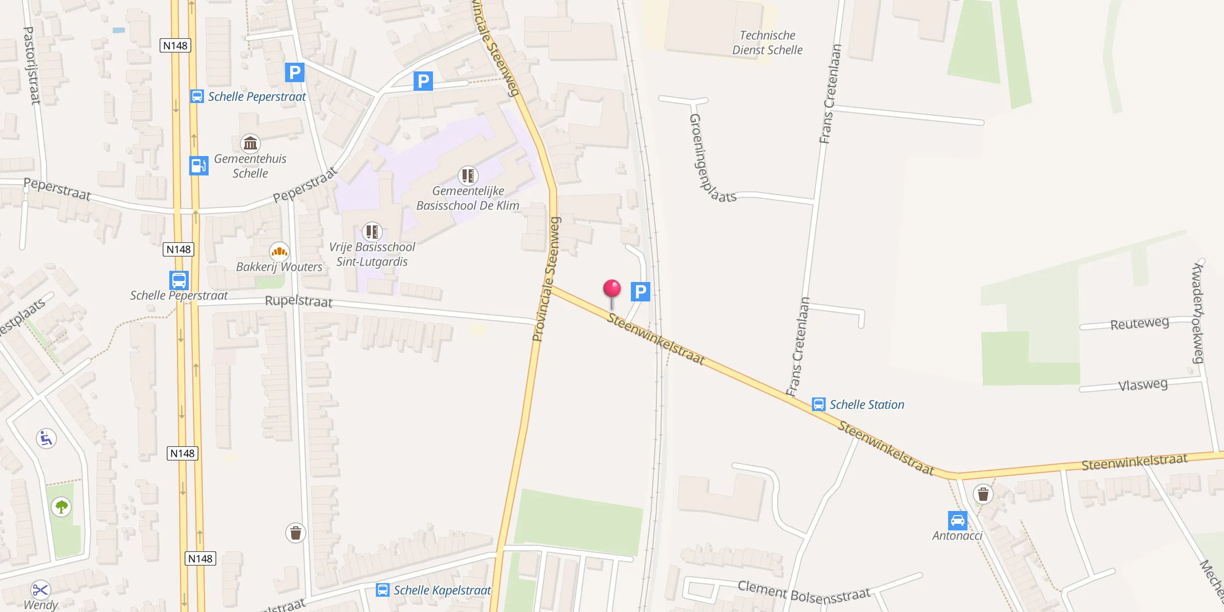 Carte de localisation : Tawfieq