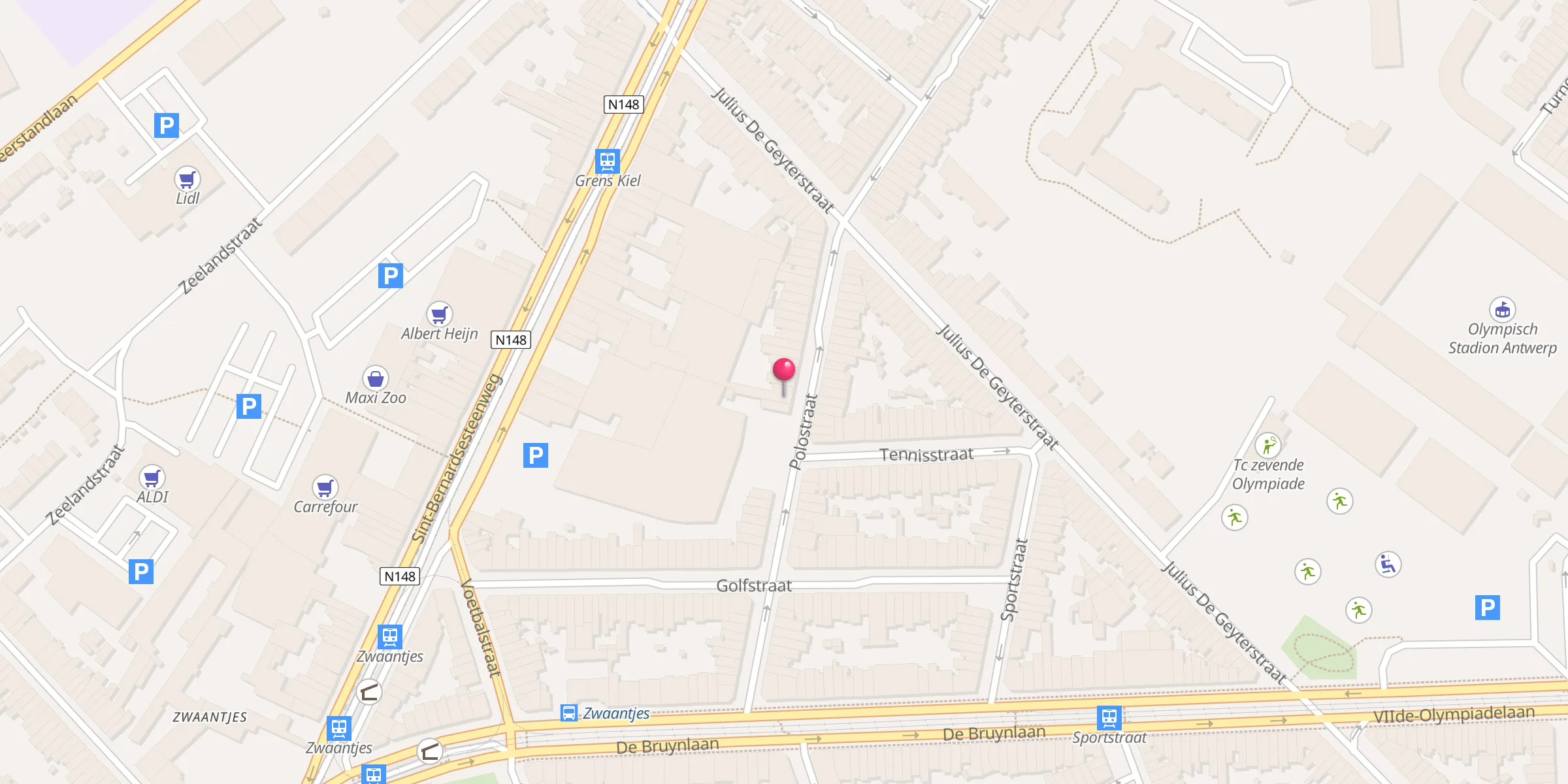 Carte de localisation : Moskee Al Fath