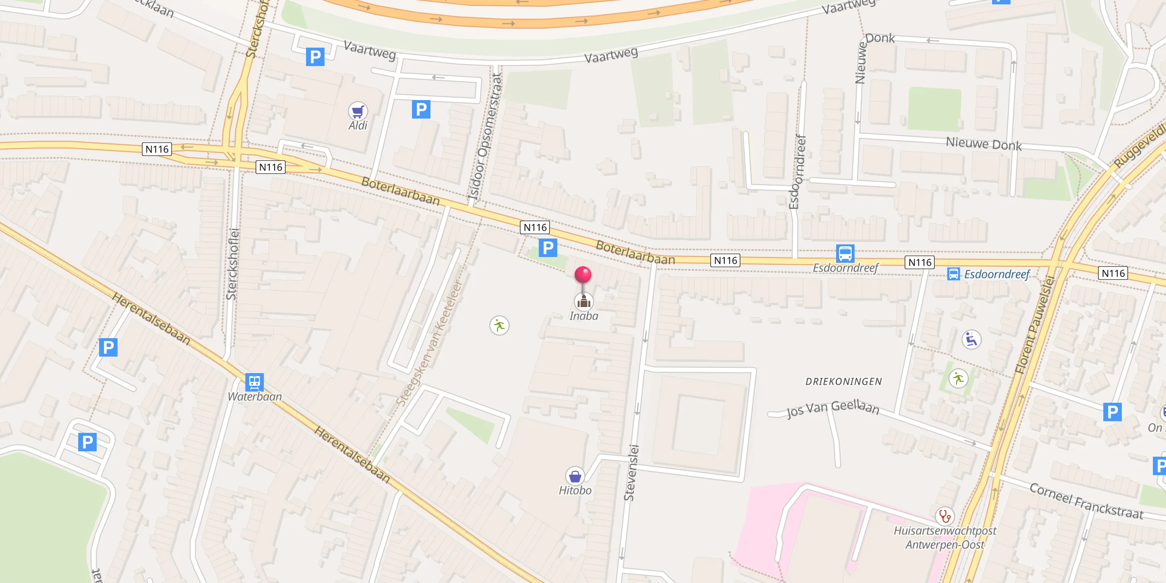 Carte de localisation : Inaba