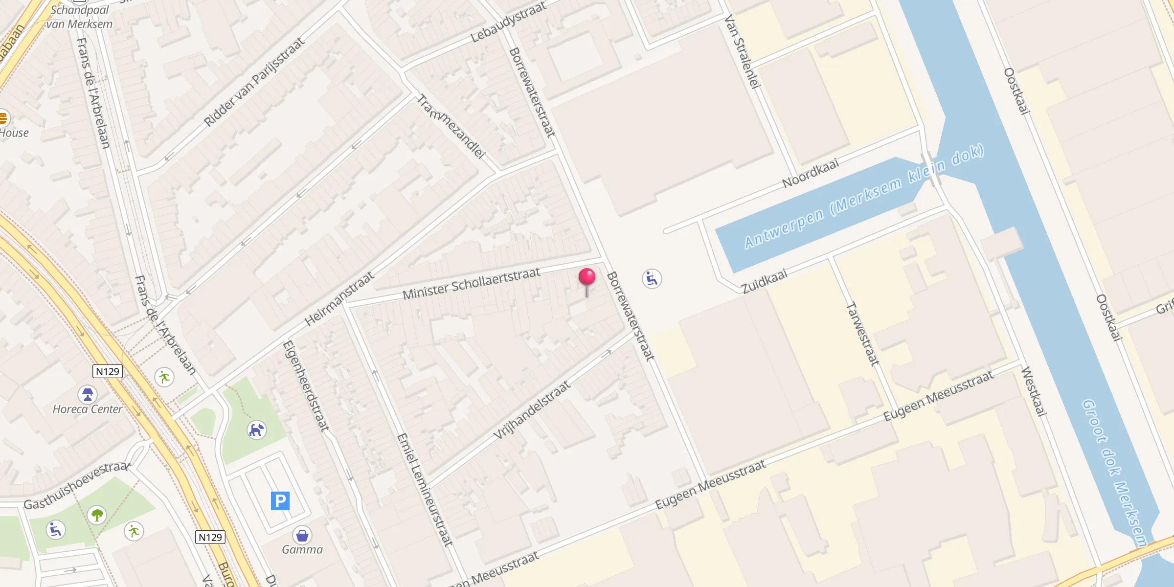 Carte de localisation : Moskee Essalam