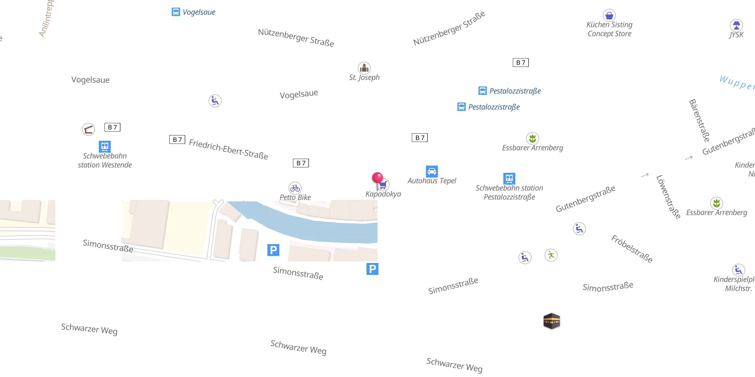 Carte de localisation : Wuppertaler Integrations-und Bildungsverein e.V.