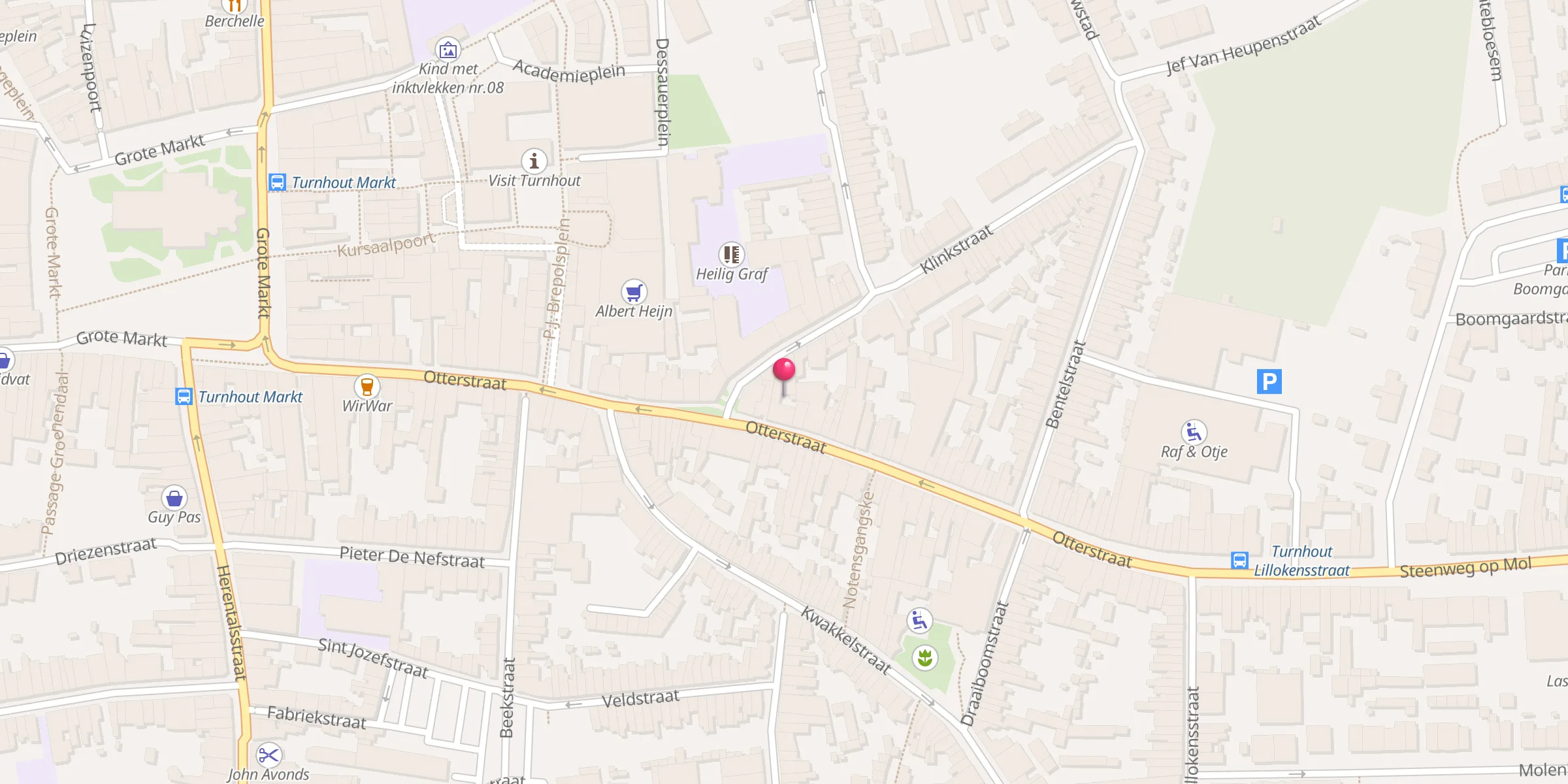 Carte de localisation : Centrum Arrahmaan