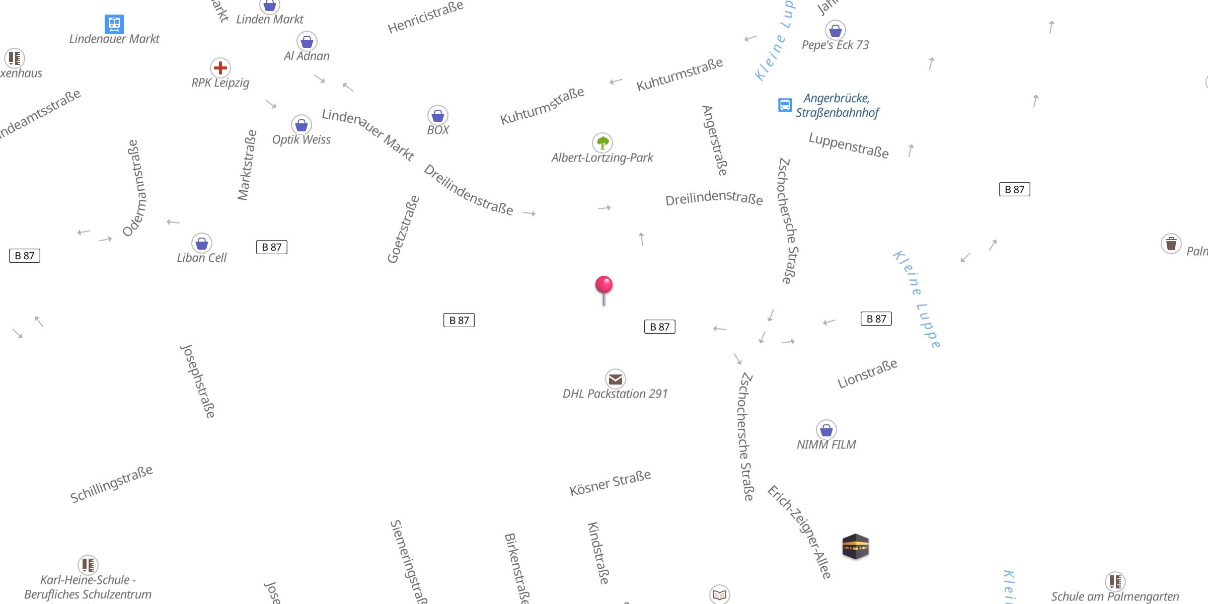 Carte de localisation : Islamisches Al-Sahra Center e. V.