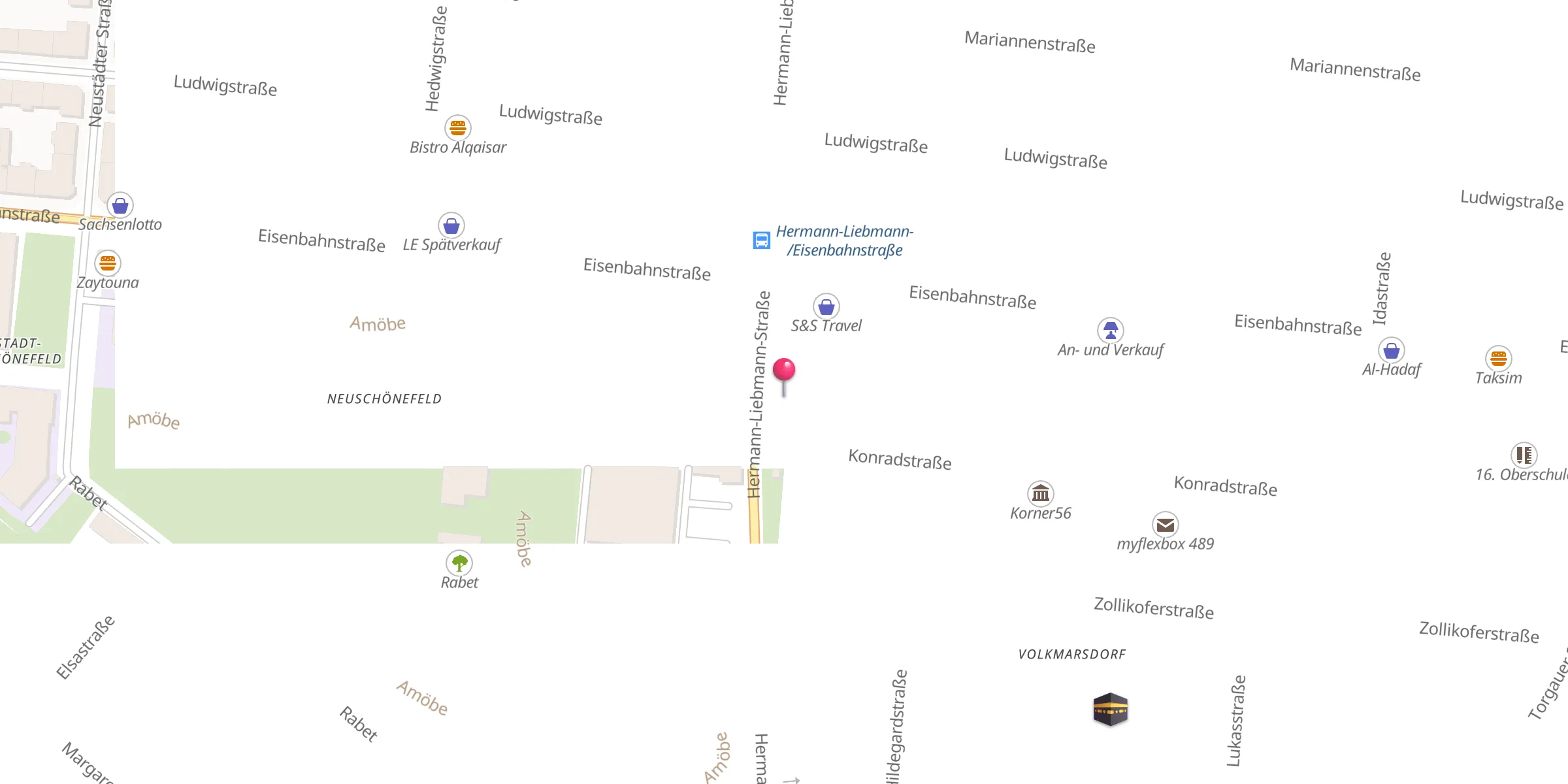Carte de localisation : Eyüp-Sultan-Moschee