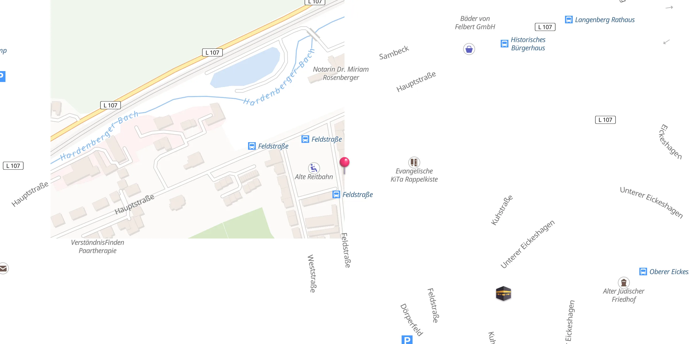 Carte de localisation : Bosniakische Moschee