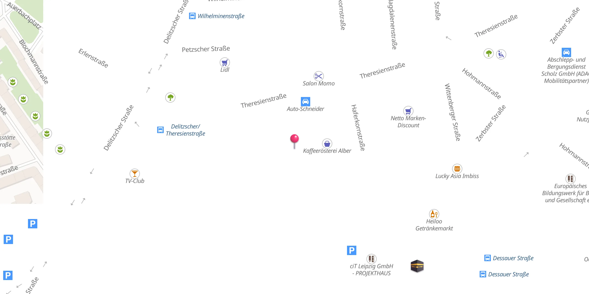 Carte de localisation : Pakistanische Moschee