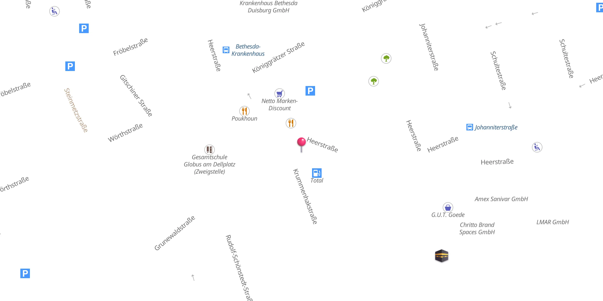 Carte de localisation : Islamisch Albanisches Kulturzentrum e.V.