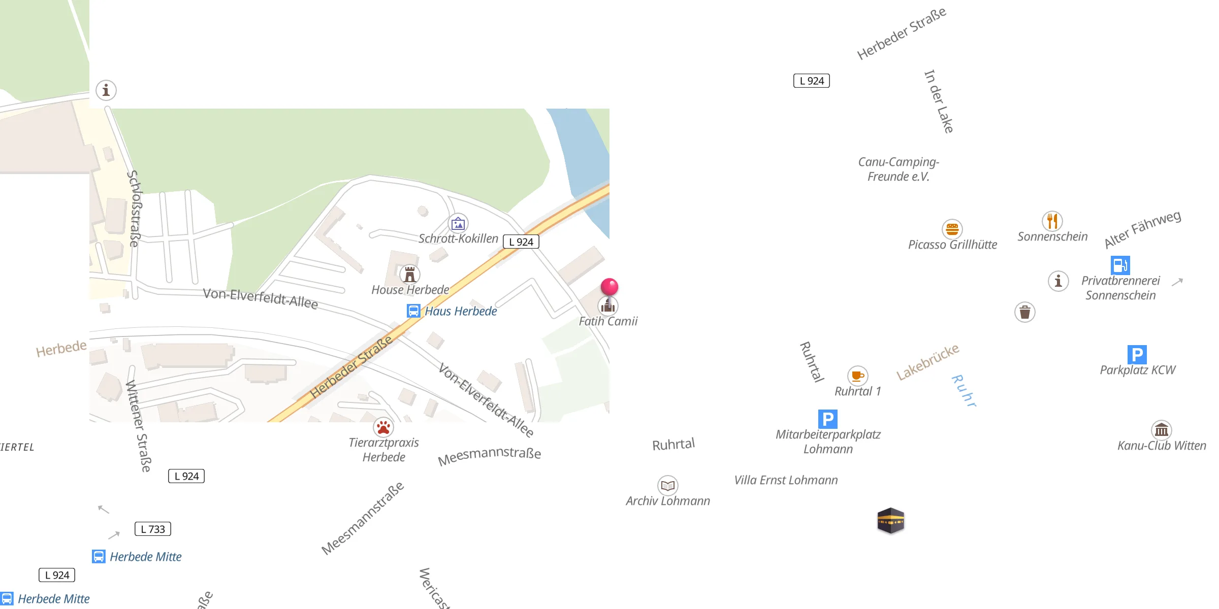 Carte de localisation : Fatih Camii