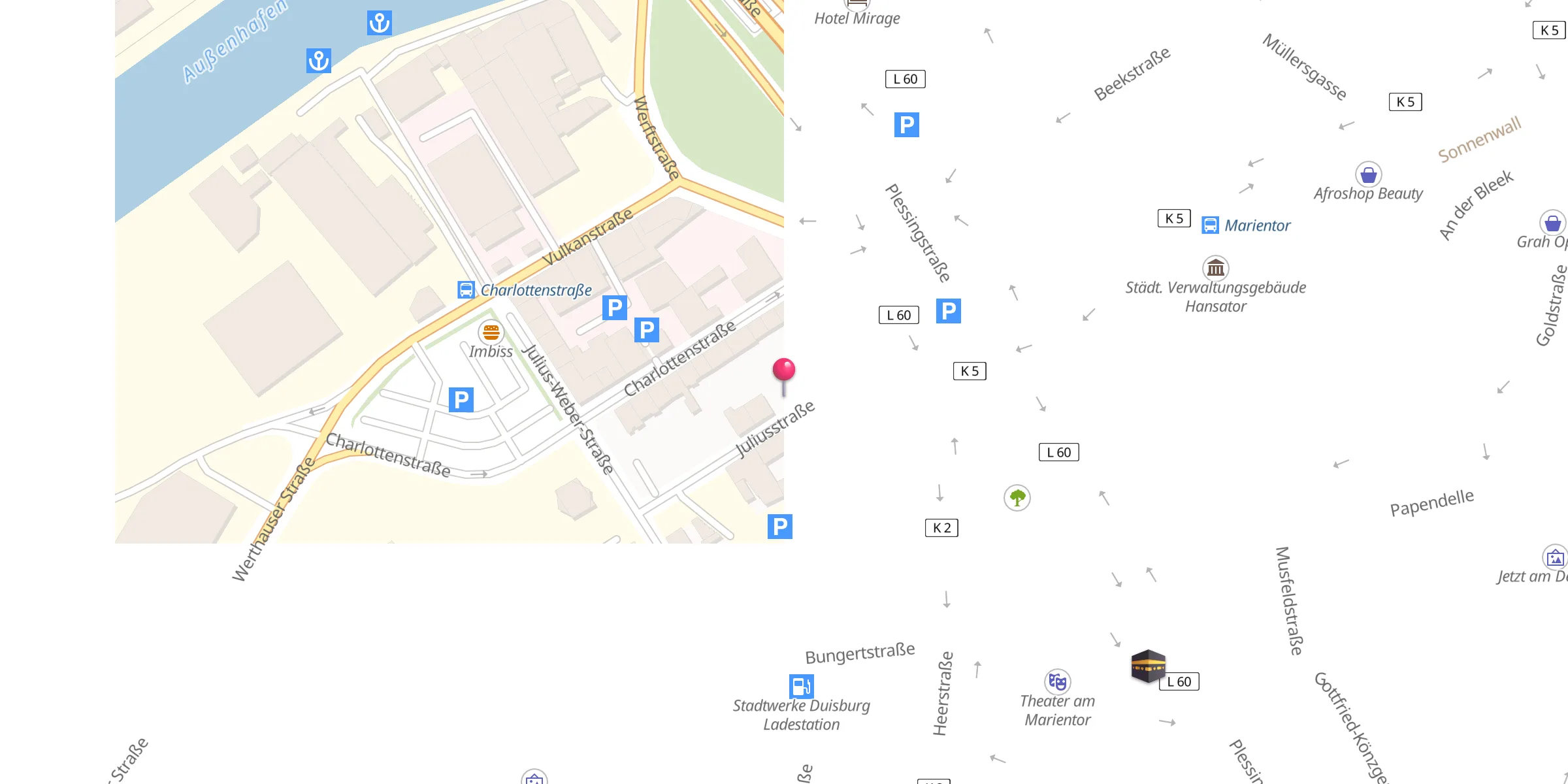 Carte de localisation : Almogamma Moschee