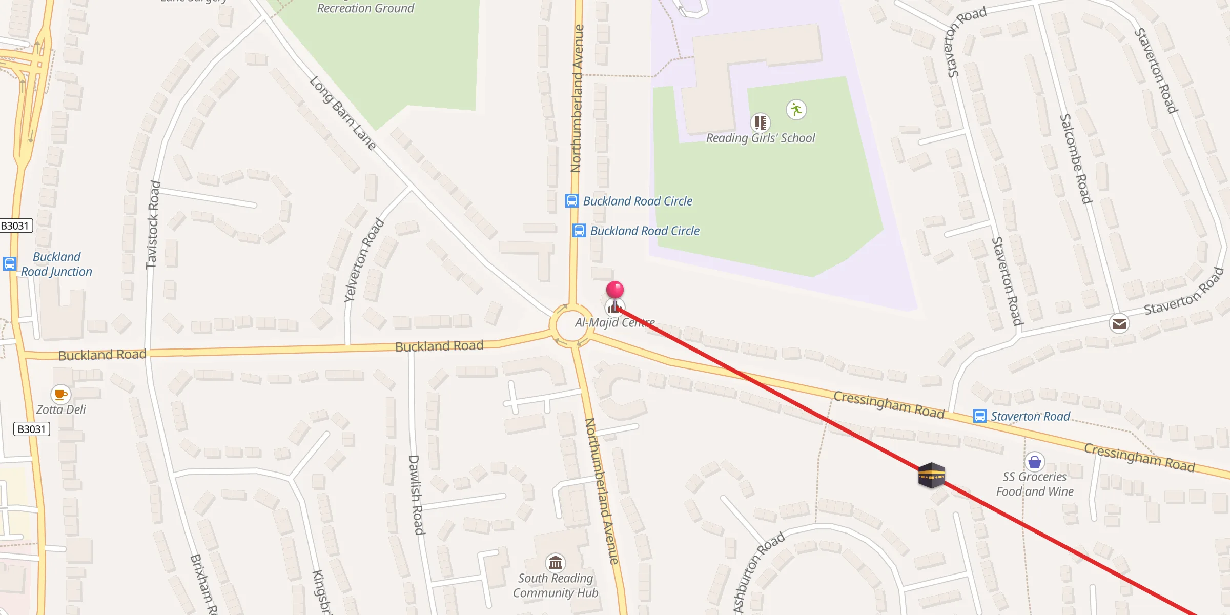 Carte de localisation : Al-Majid Centre