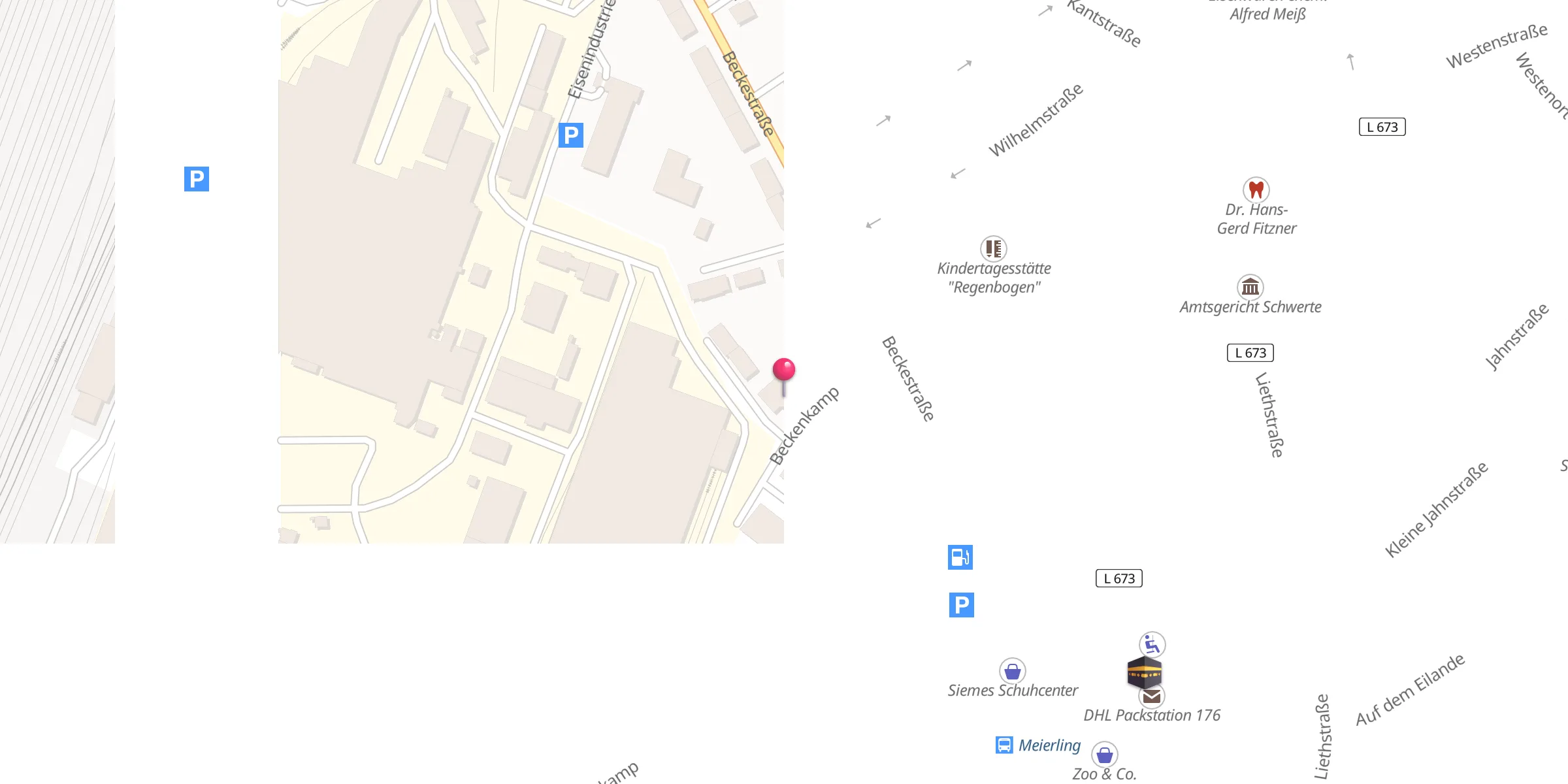 Carte de localisation : Süleymaniye Moschee