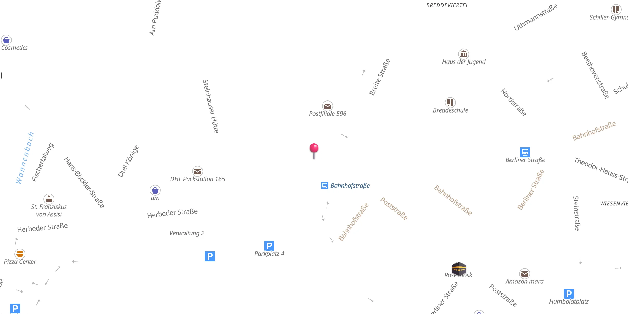 Carte de localisation : Bosniakisches Kulturzentrum Witten