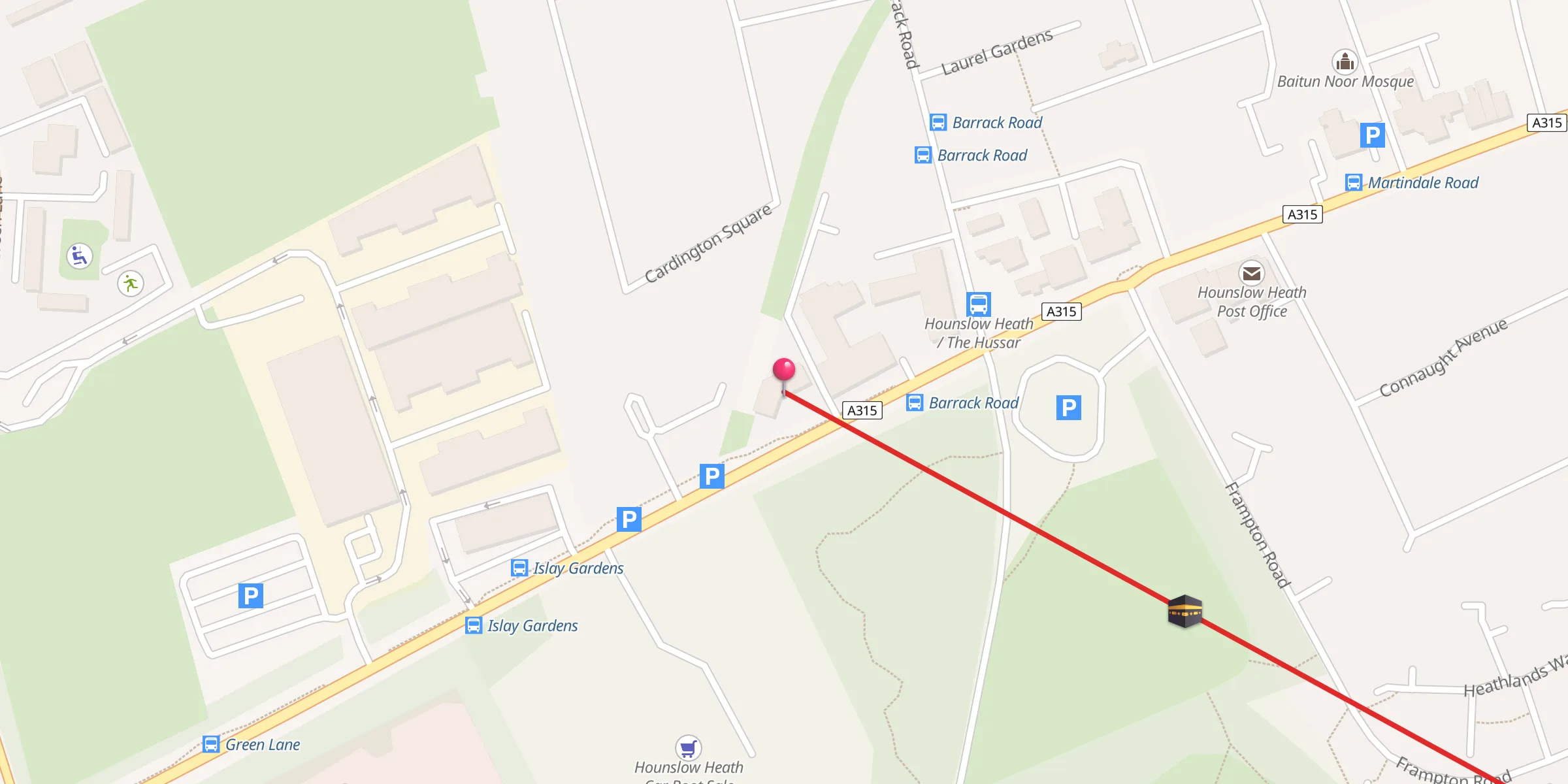 Carte de localisation : Islamic Integration Community Centre