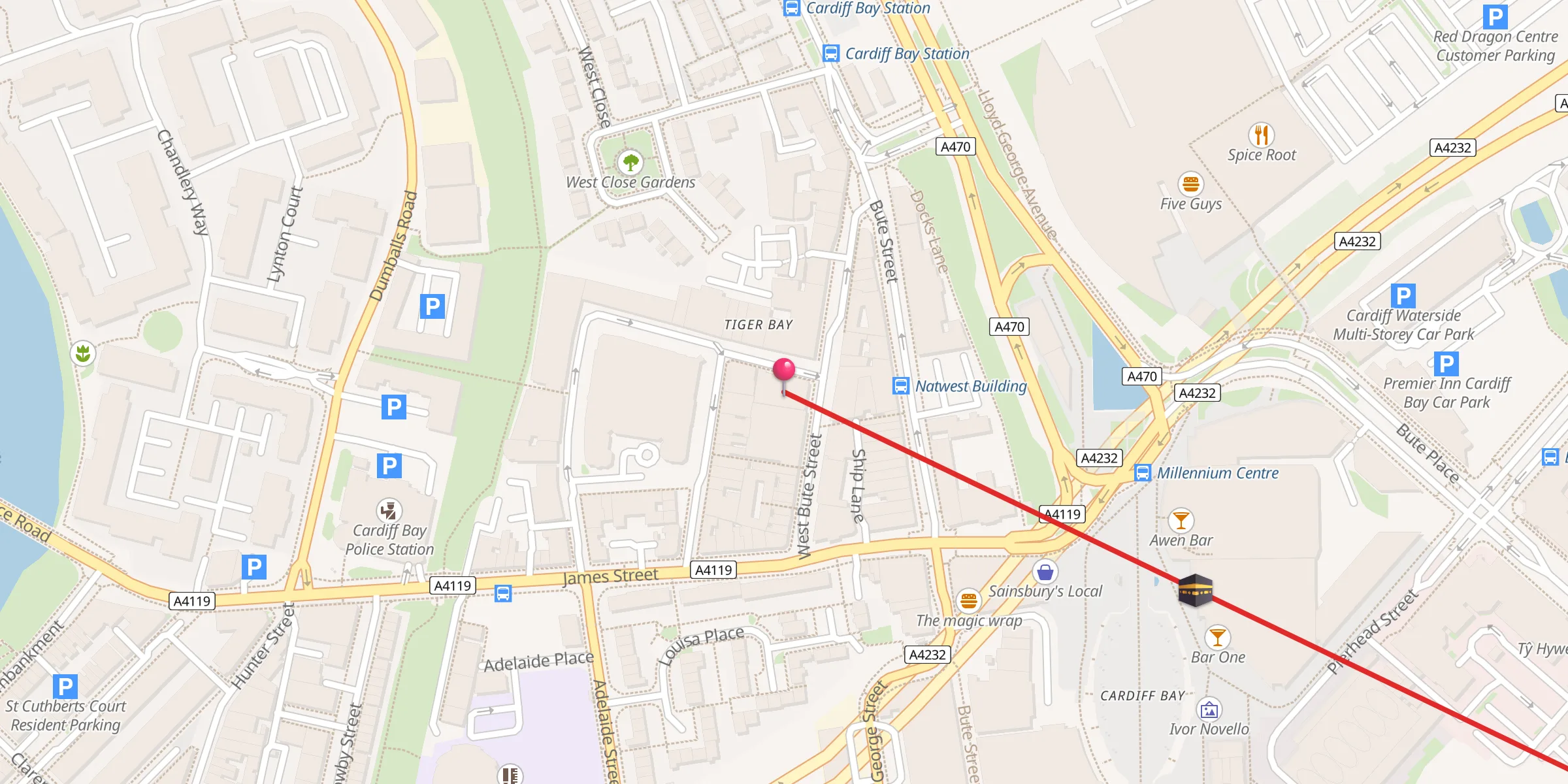 Carte de localisation : Imam Ali Centre