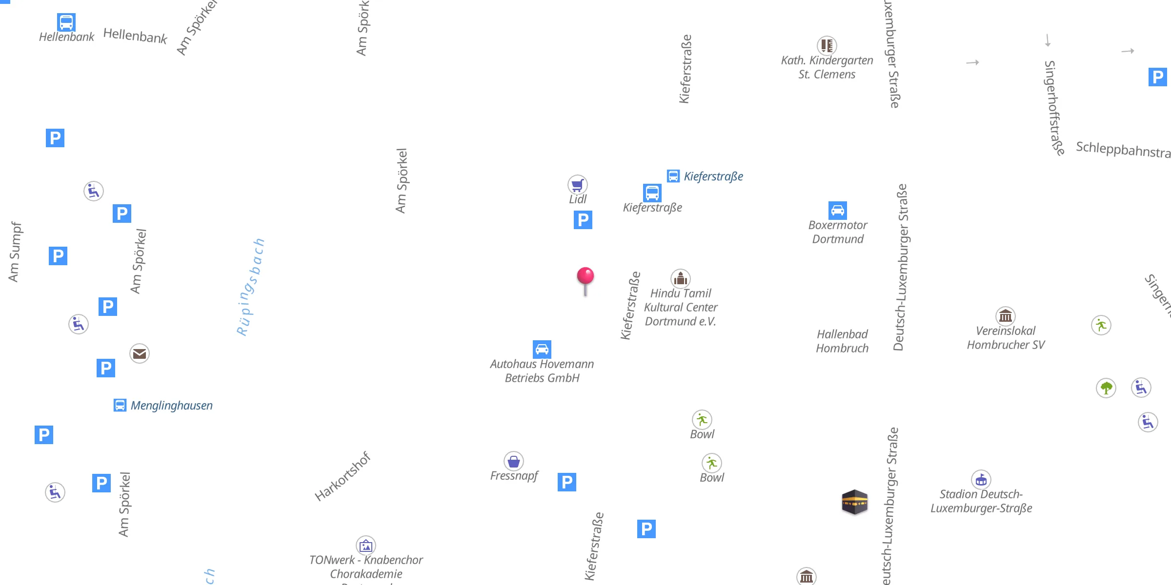 Carte de localisation : Mescid-i Kuba
