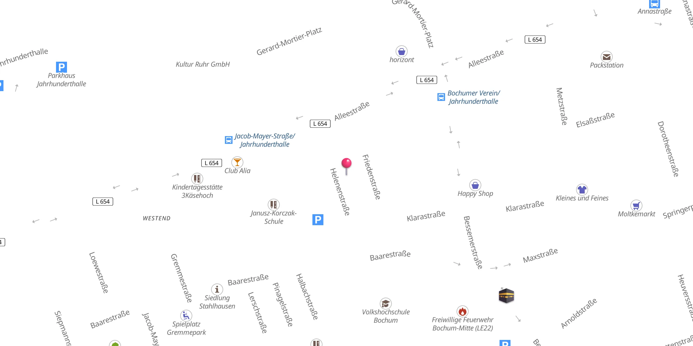 Carte de localisation : Alevitische Gemeinde