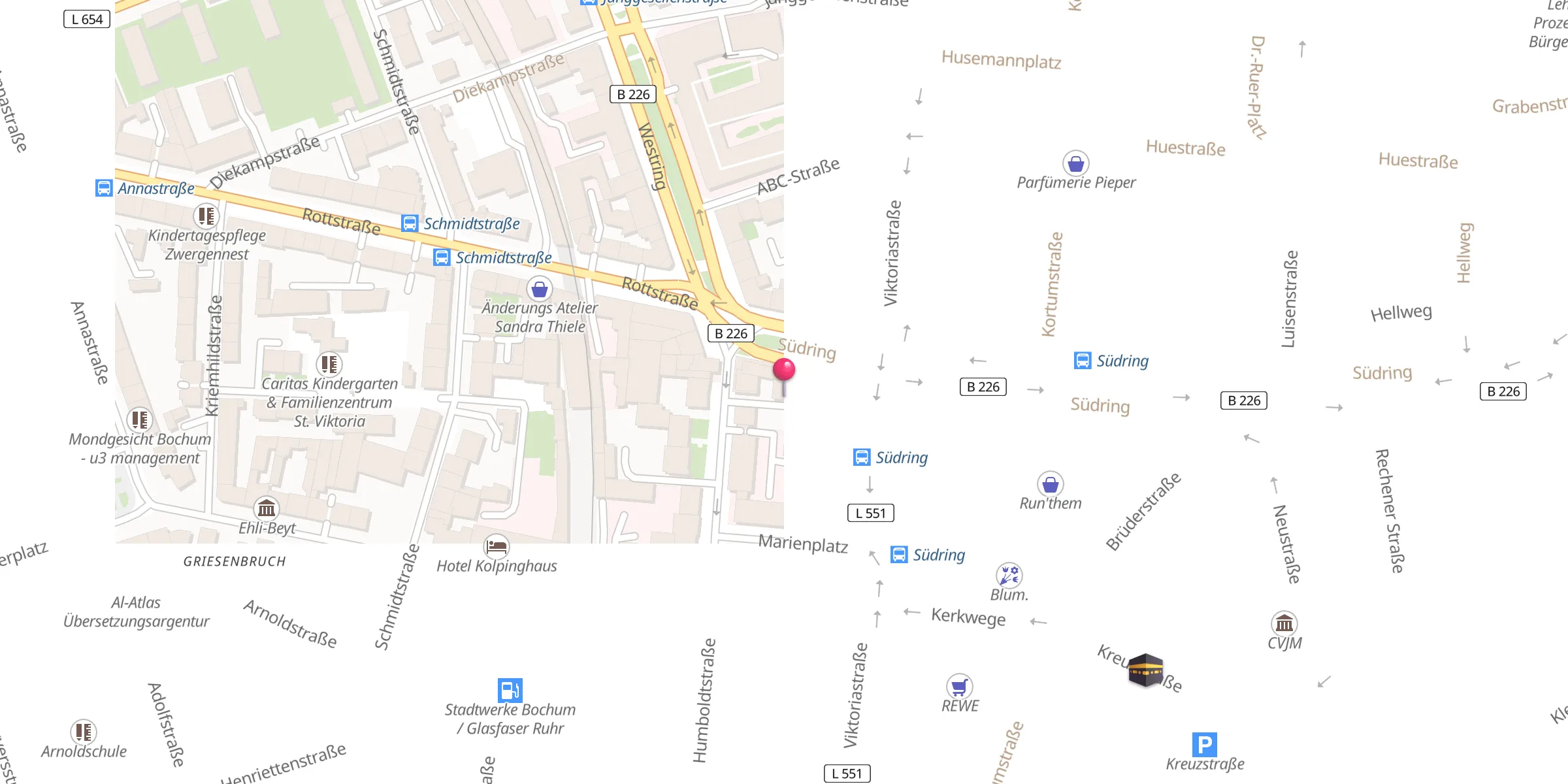 Carte de localisation : Fatih-Camii