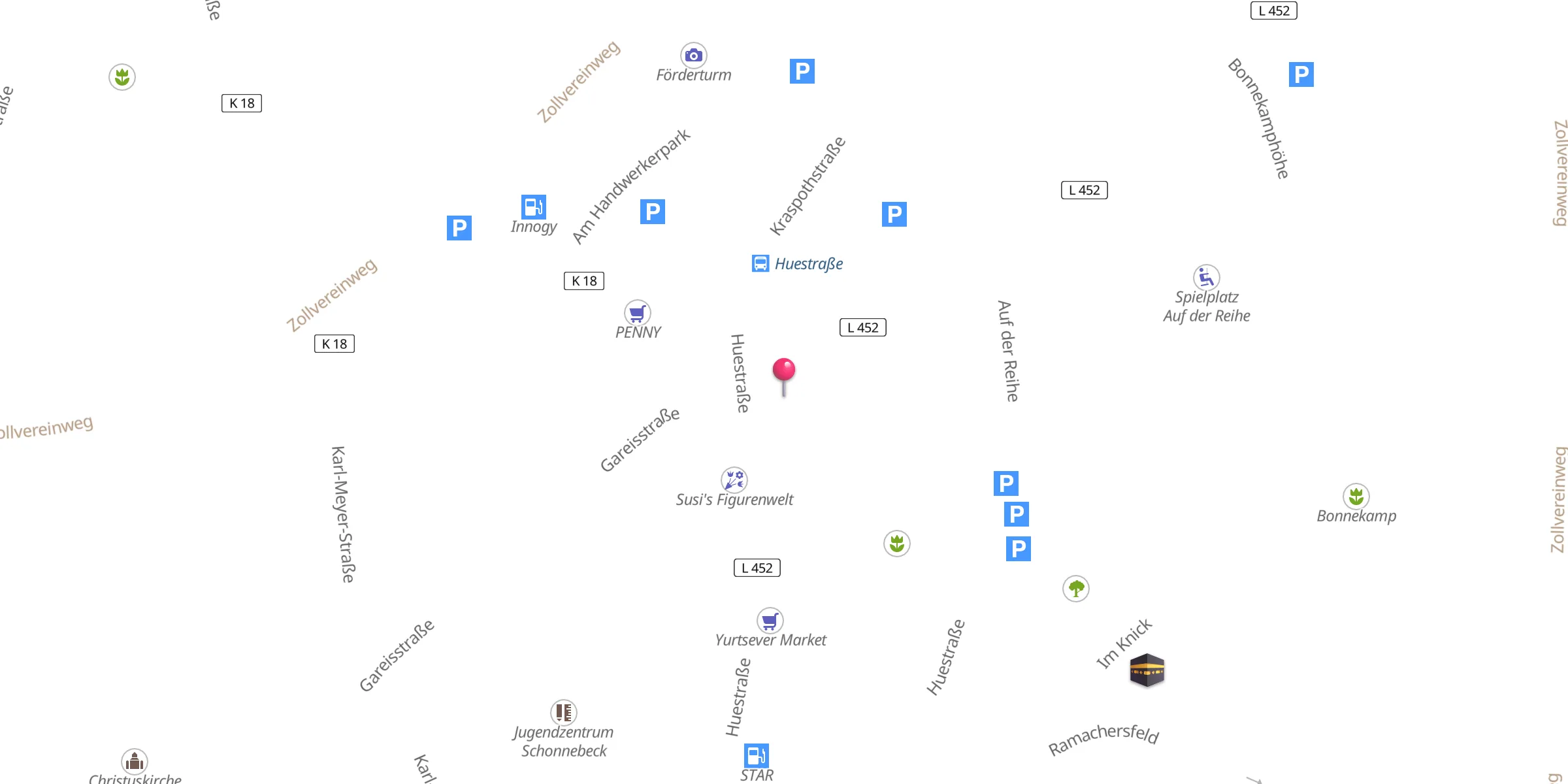 Carte de localisation : Islamische Union