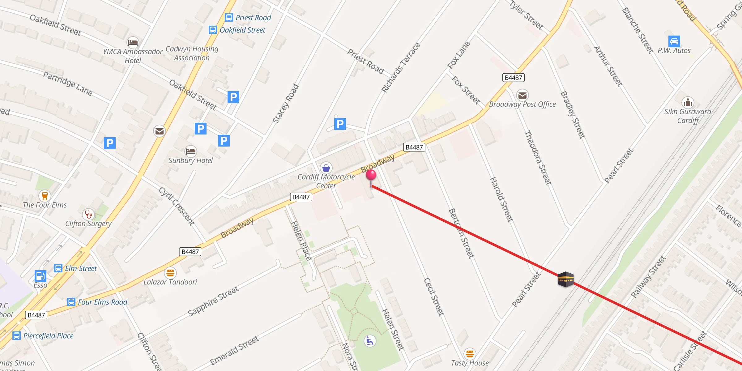 Carte de localisation : Al-Ikhlas Centre
