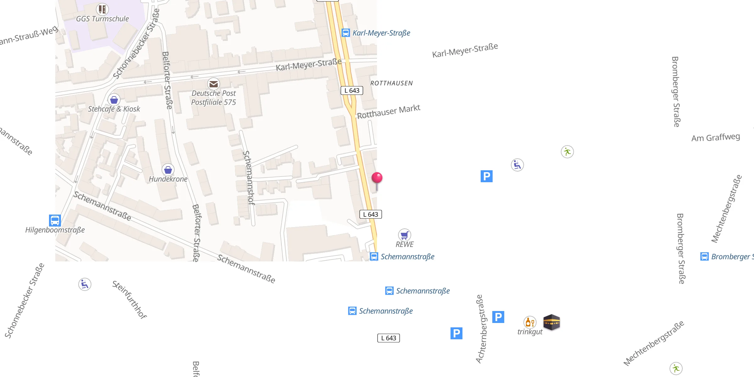 Carte de localisation : Barbaros Yeni Camii