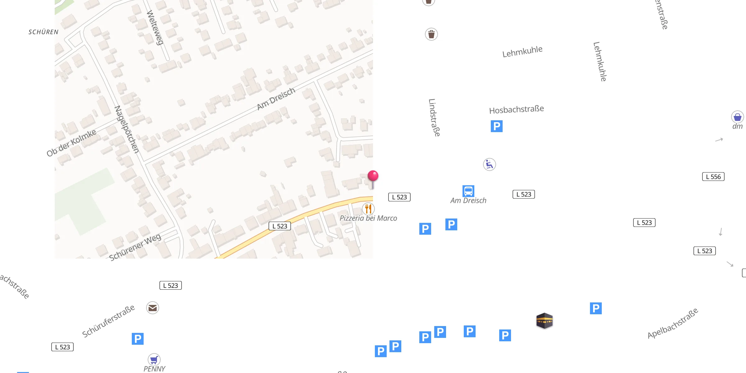 Carte de localisation : Marokkanisch-Islamische Begegnungsstätte