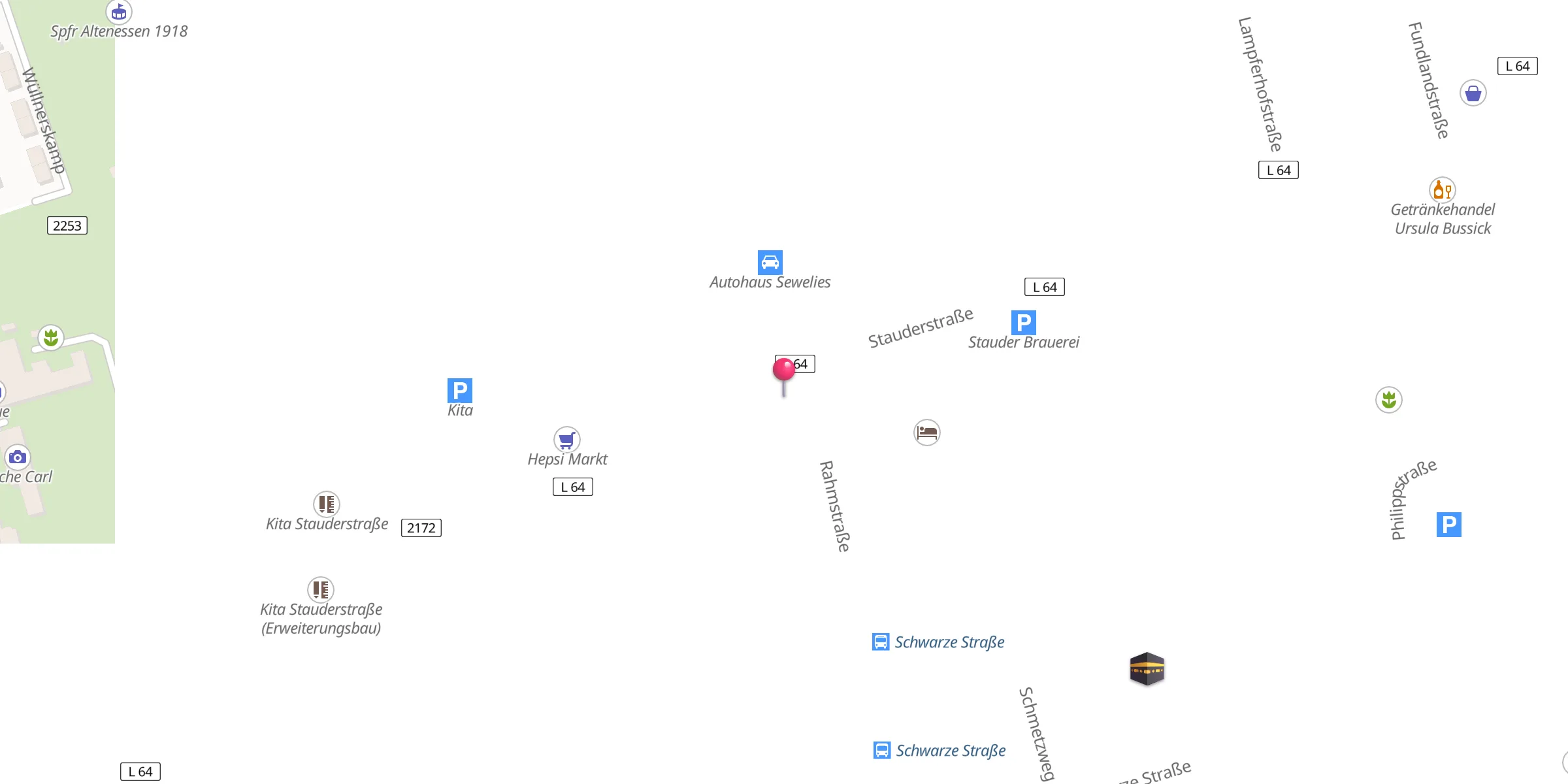Carte de localisation : Kulturzentrum Dzemat e.V.