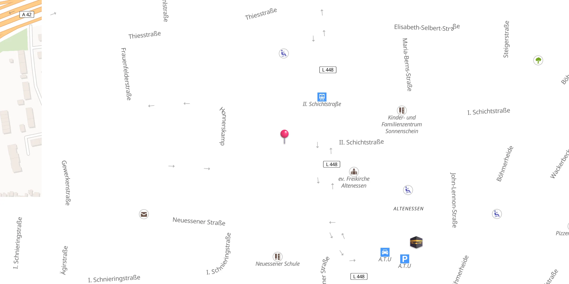 Carte de localisation : Mosquée
