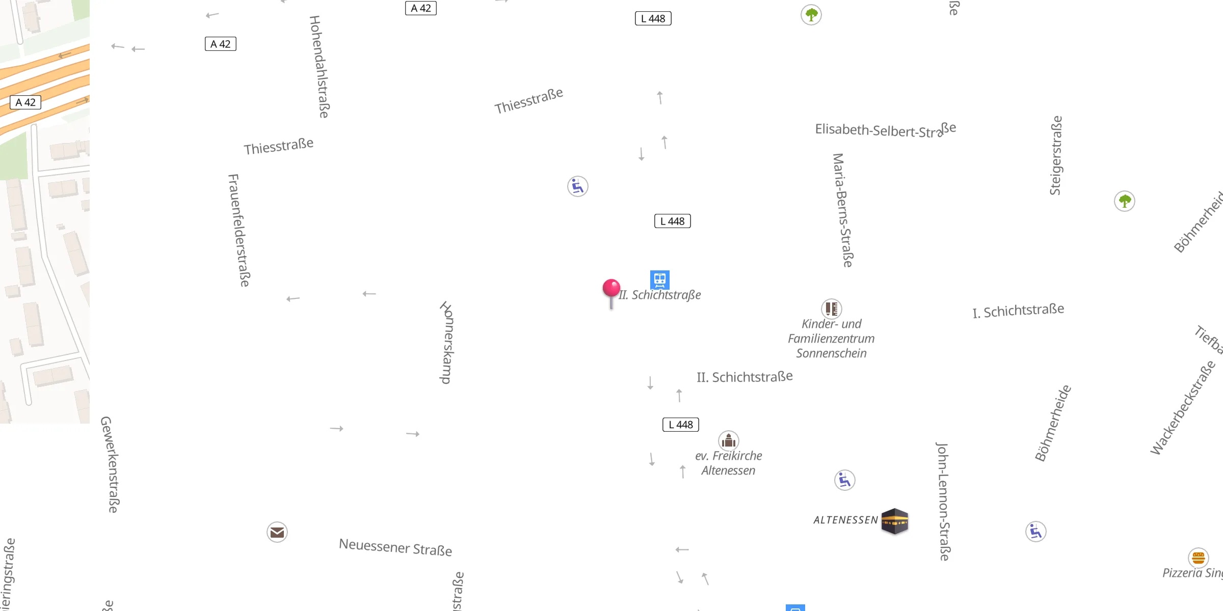 Carte de localisation : Abu Bakr - Islamischer Bund e.V.