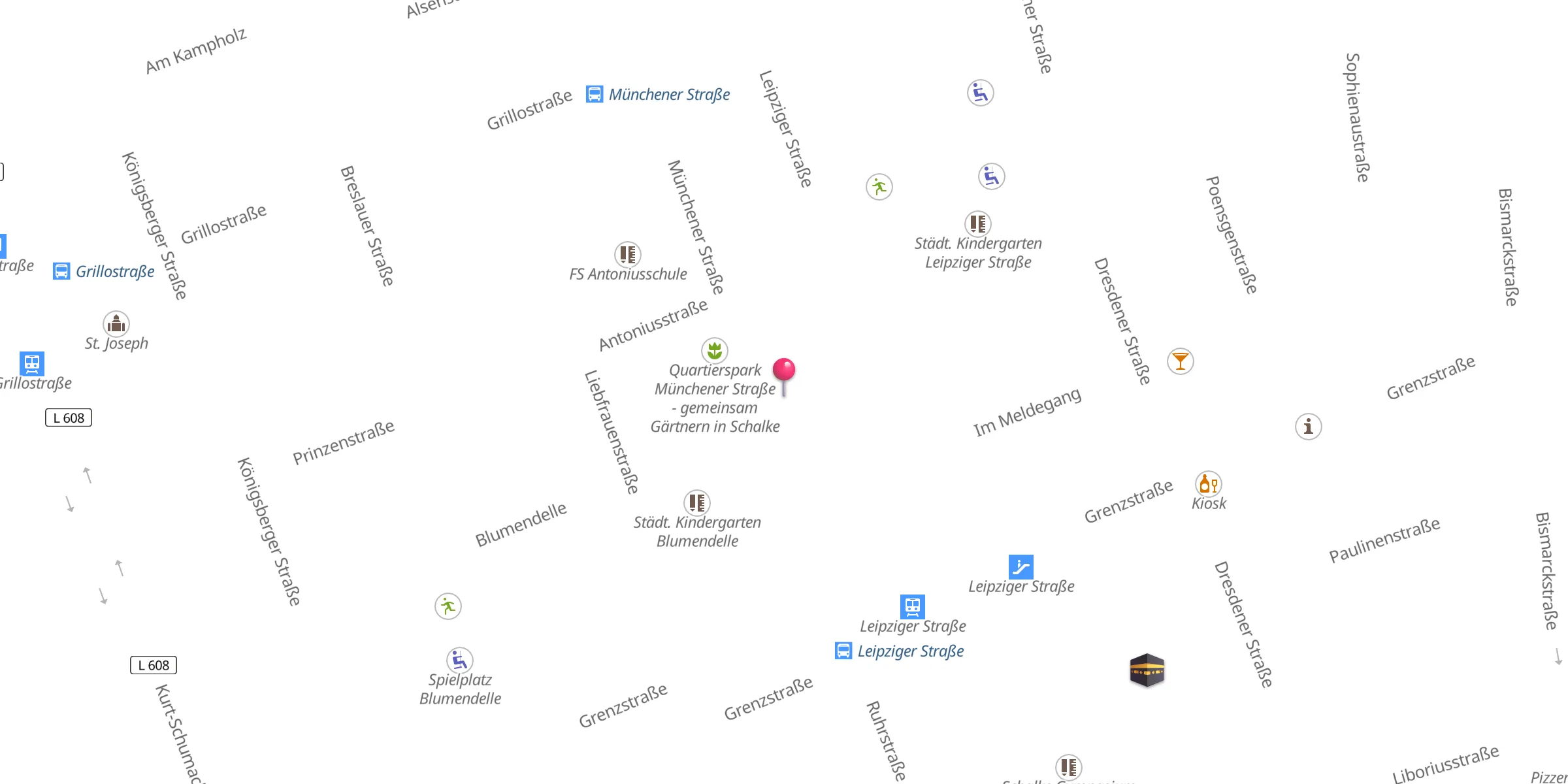 Carte de localisation : Al-Noor Moschee