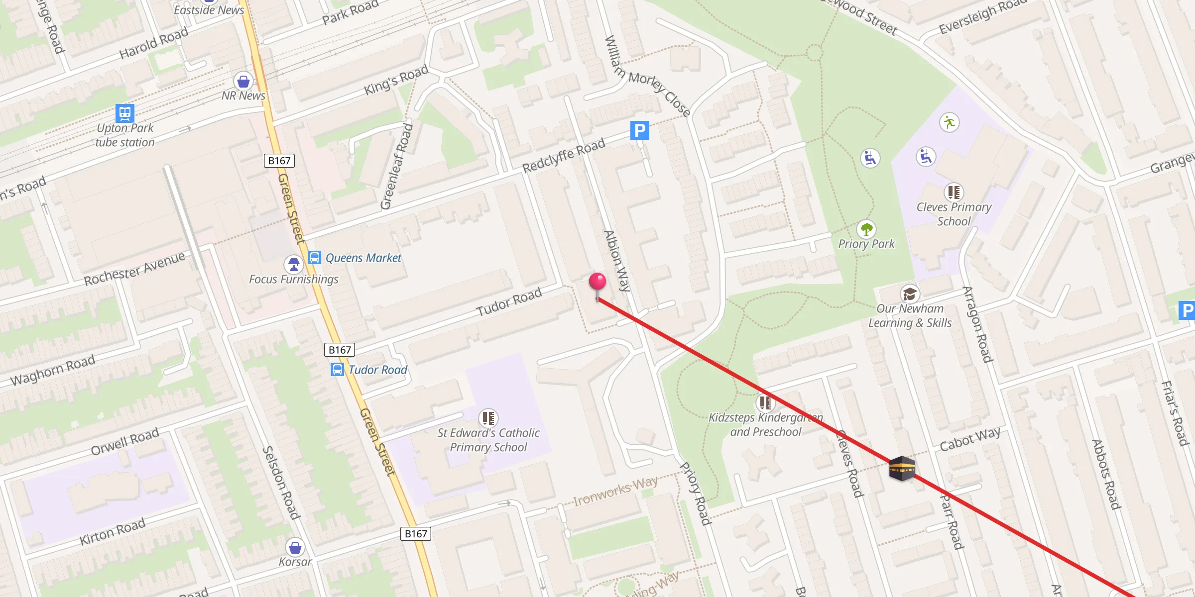 Carte de localisation : Baitul Ahad Mosque