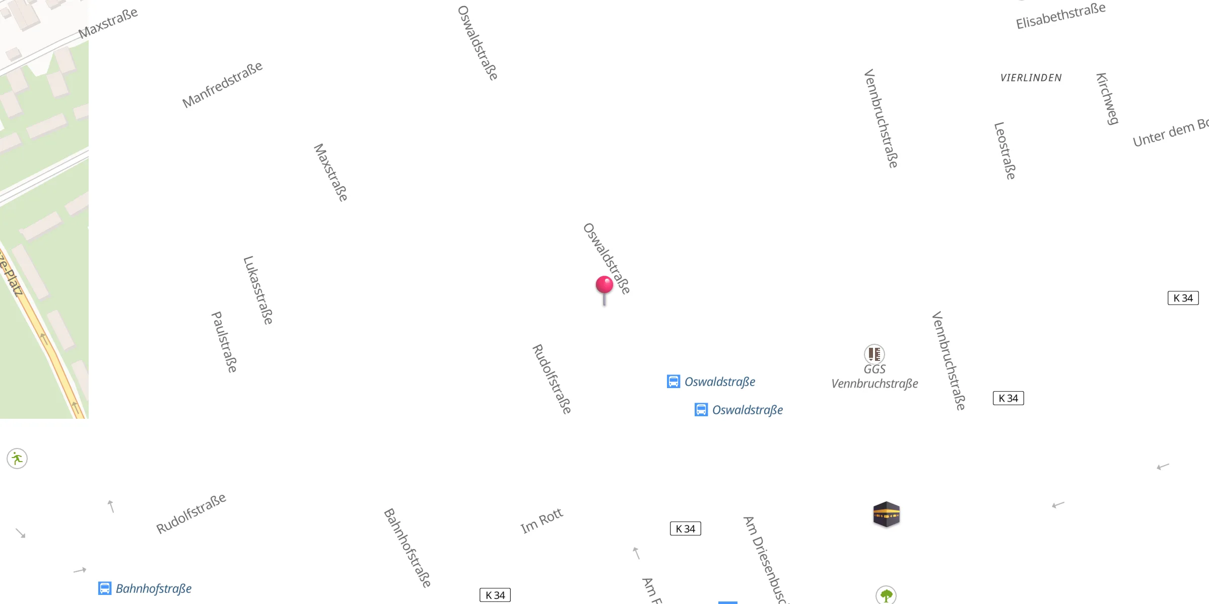 Carte de localisation : Masdschid Quba
