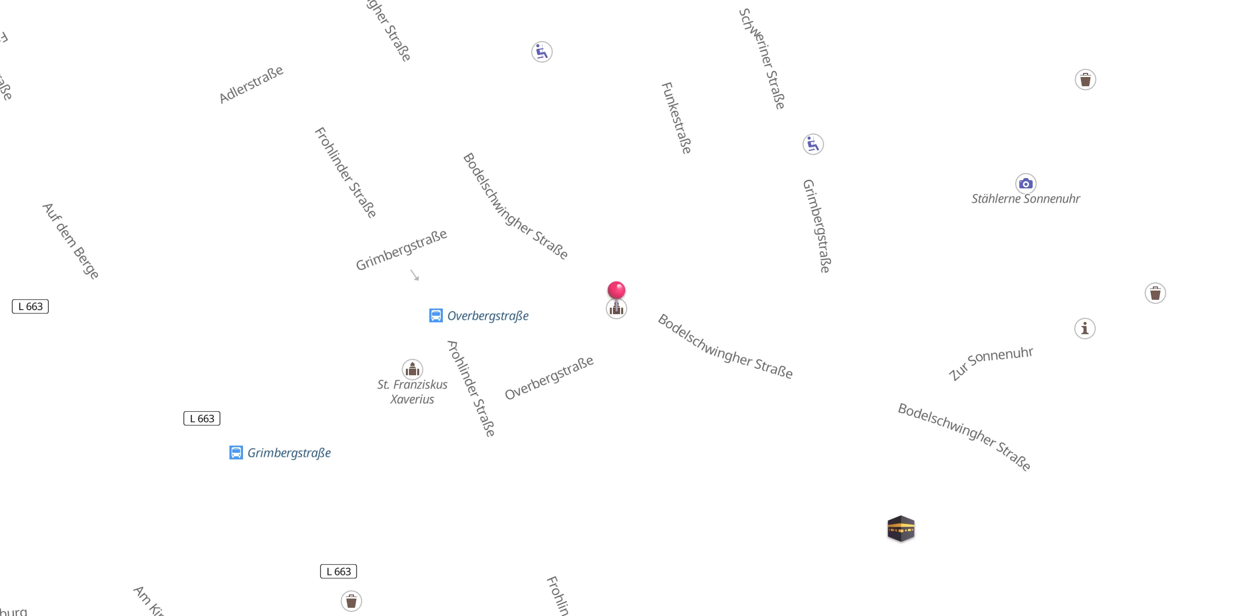 Carte de localisation : Mosquée
