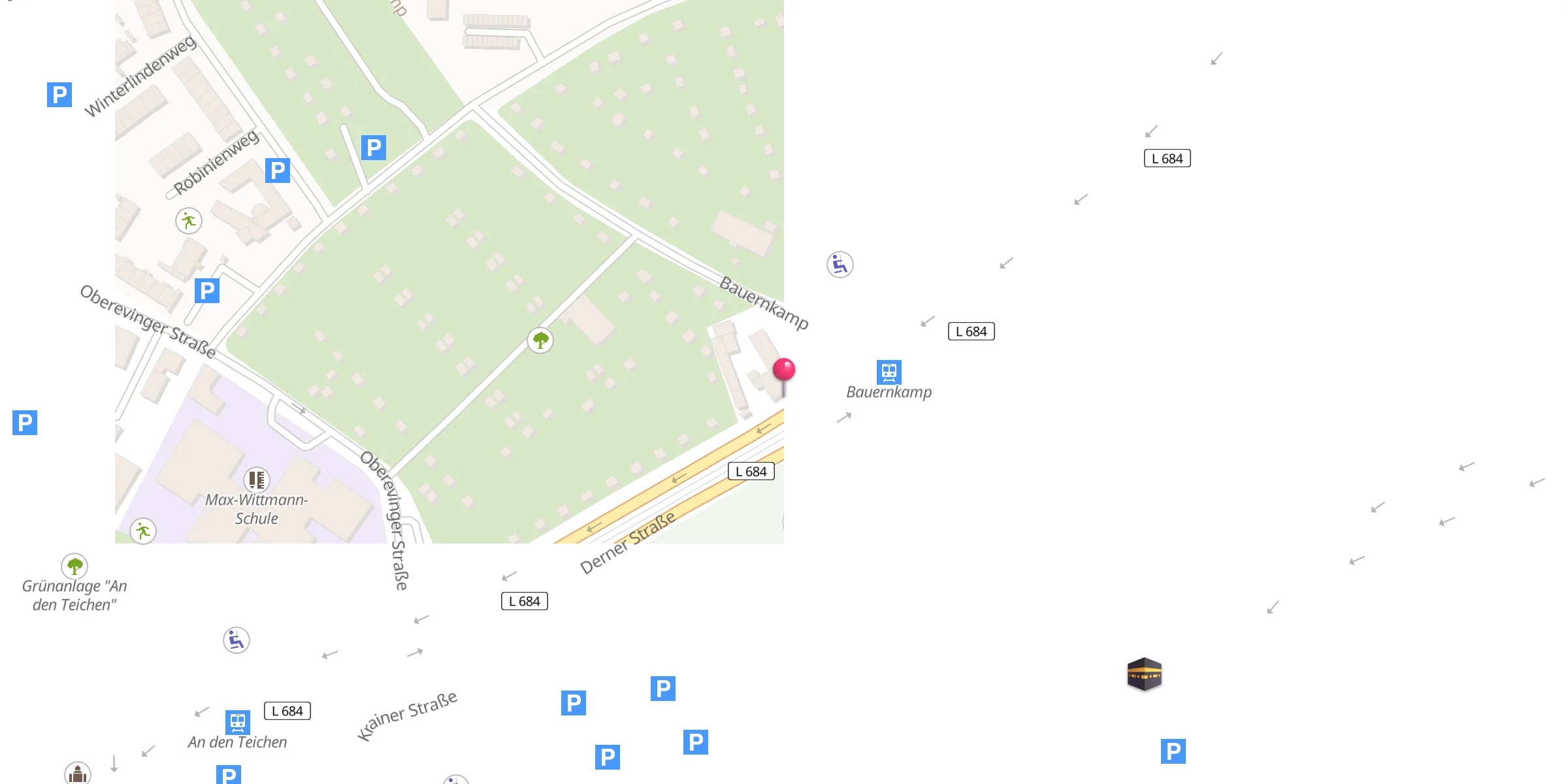 Carte de localisation : Bosnische Moschee - Islamisches Kulturzentrum e.V.