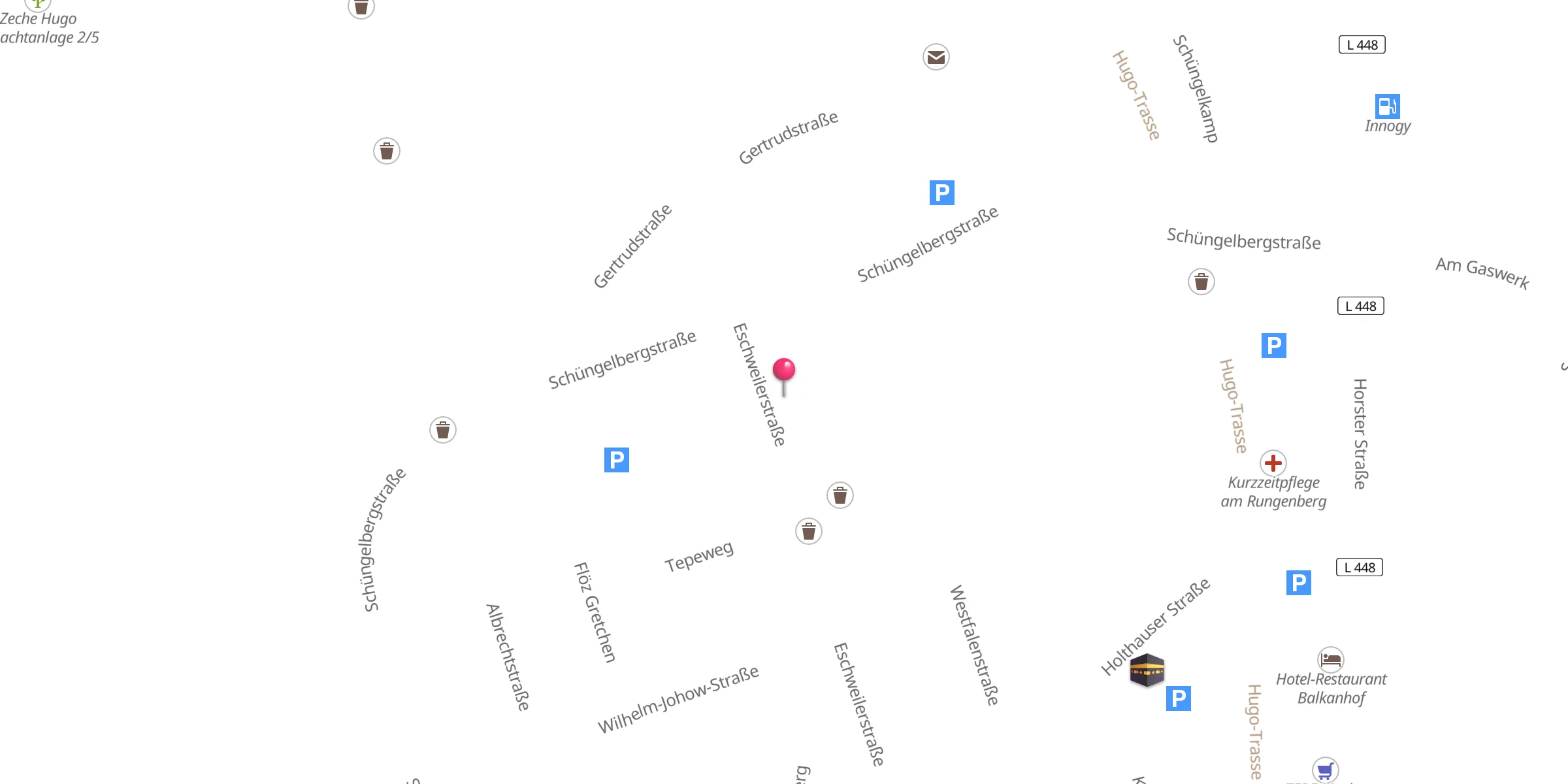 Carte de localisation : ISBZ Nebevi Moschee