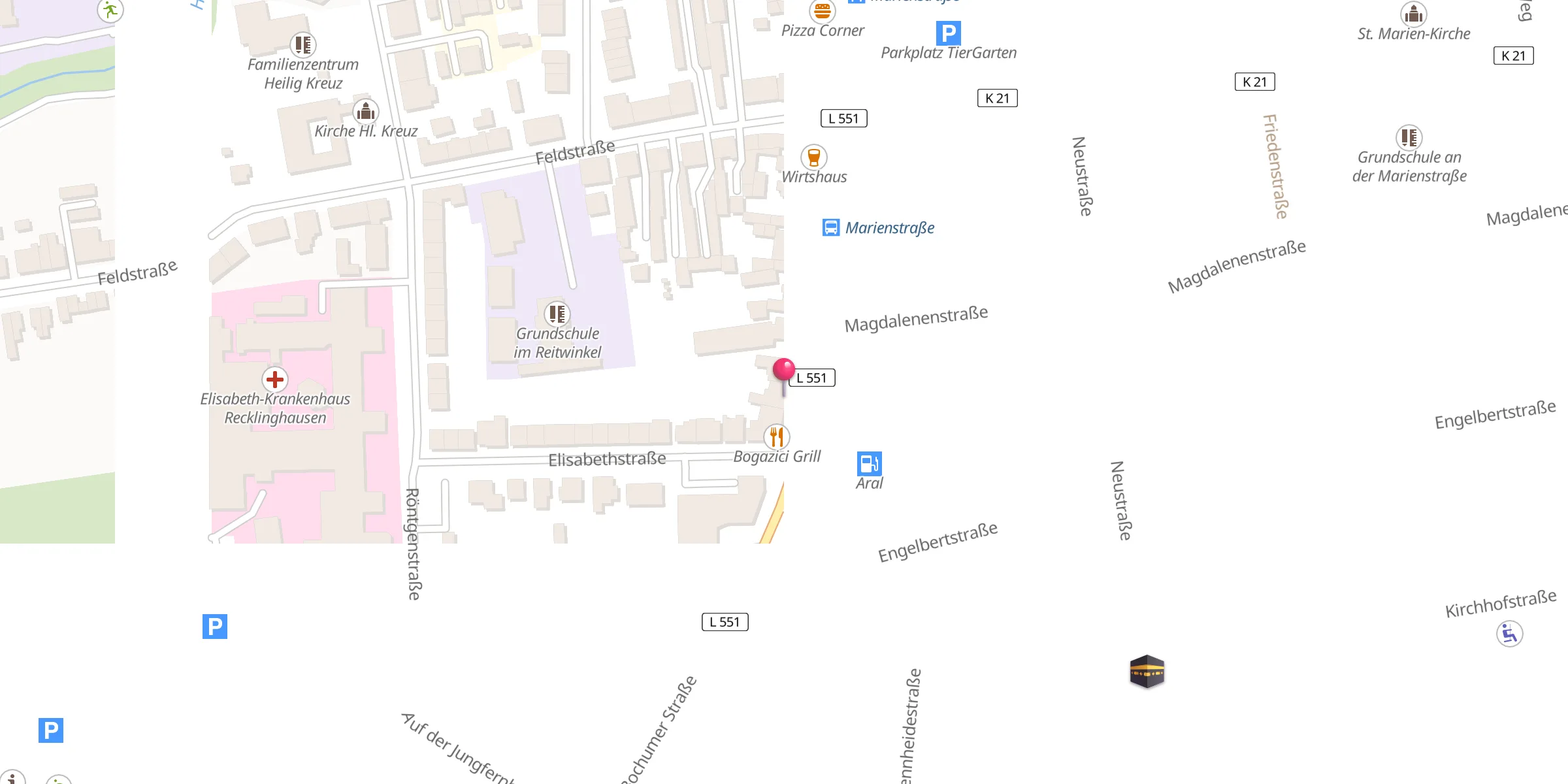 Carte de localisation : Fathi Merkez Camii