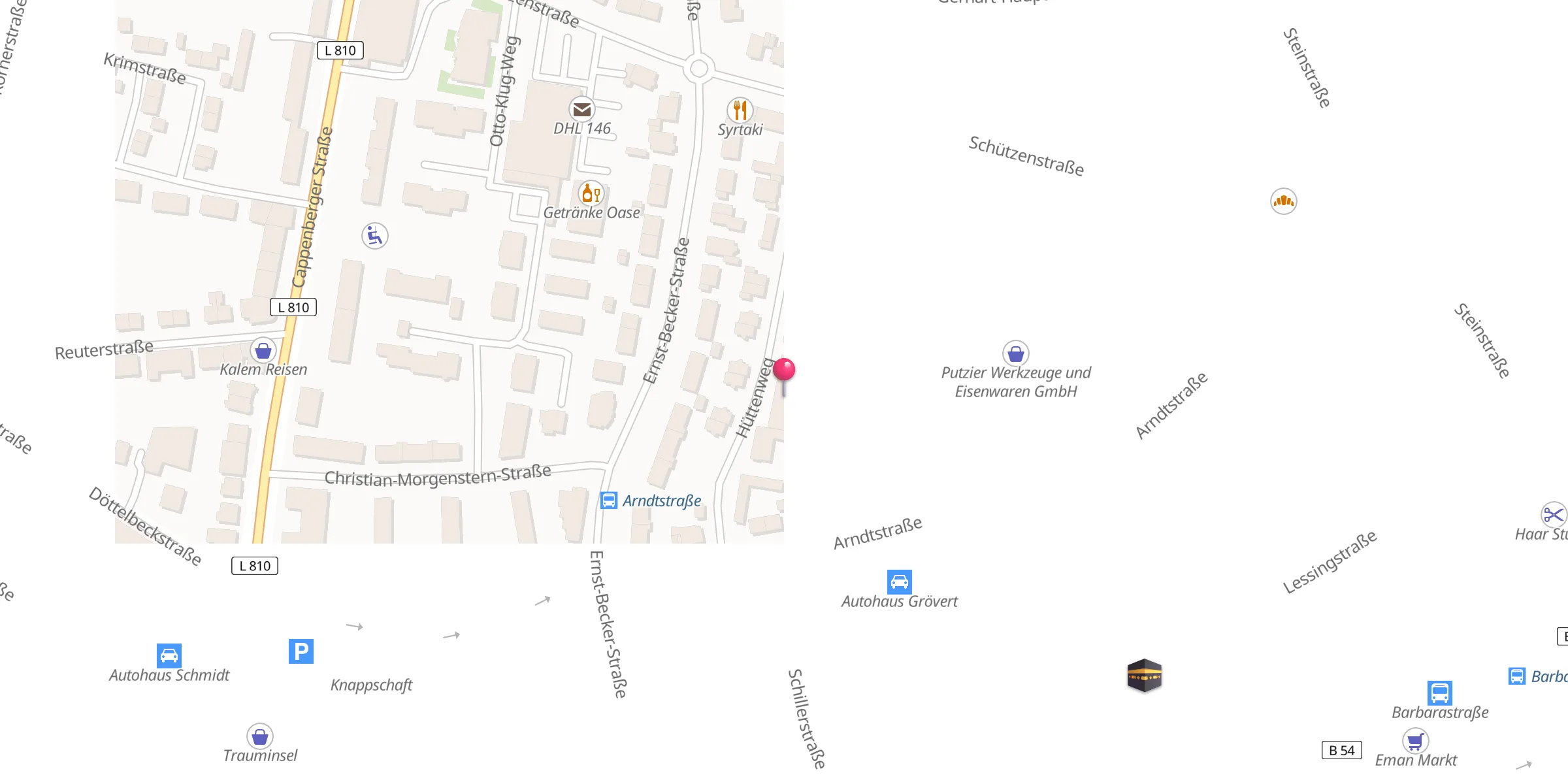 Carte de localisation : Mosquée