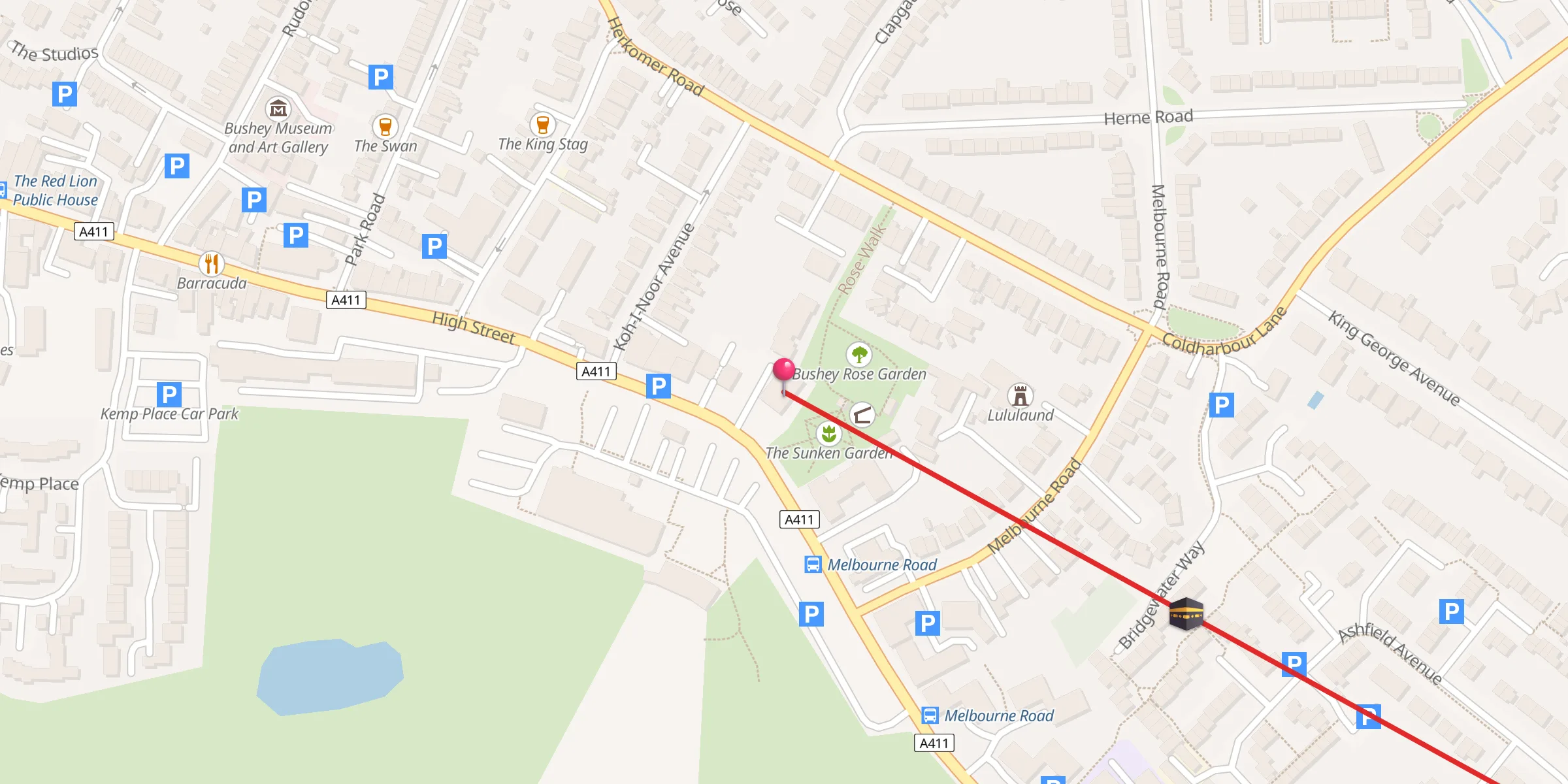 Carte de localisation : Jesus Son of Mary Community Centre