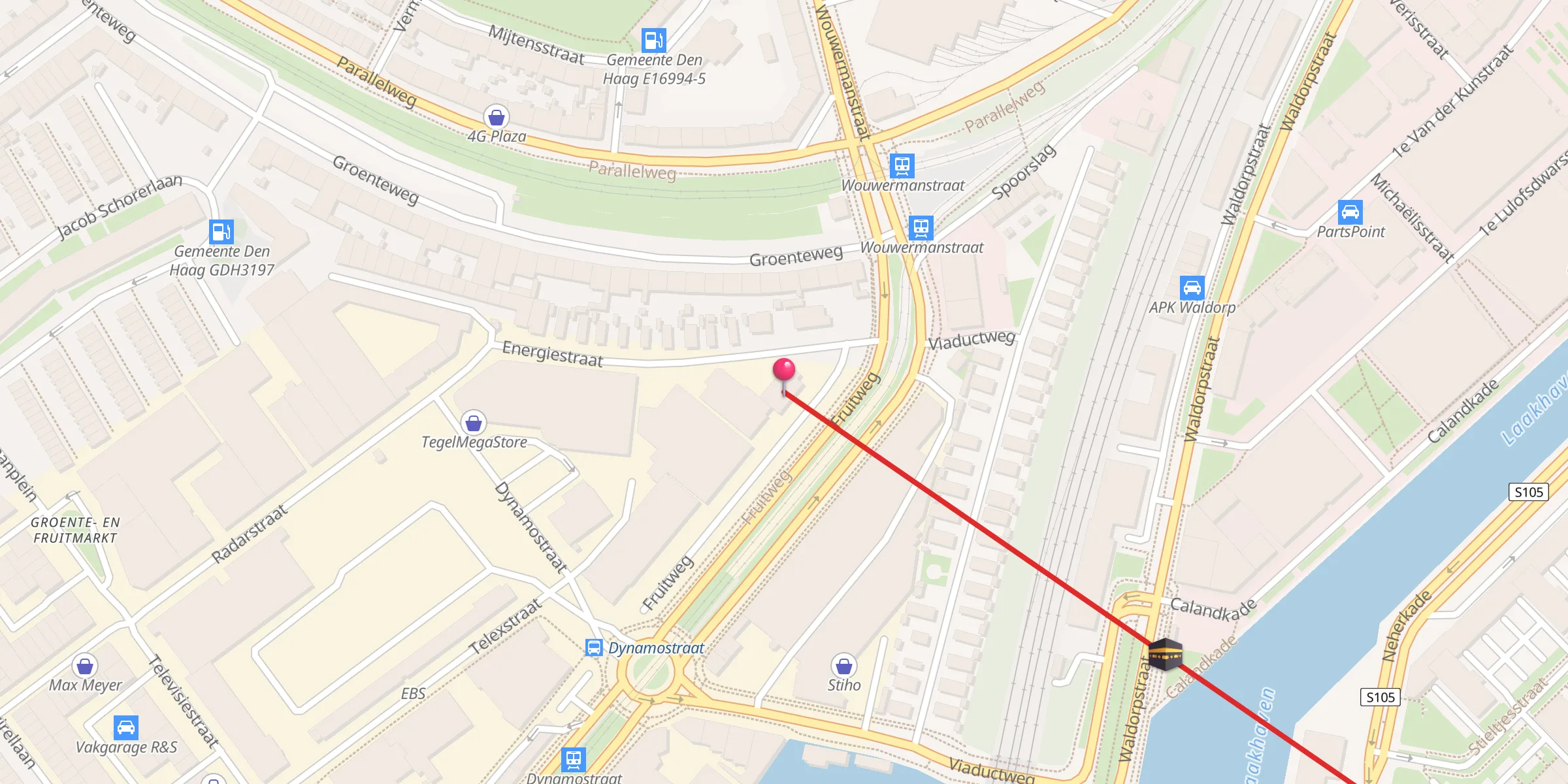 Carte de localisation : As-Soennah moskee
