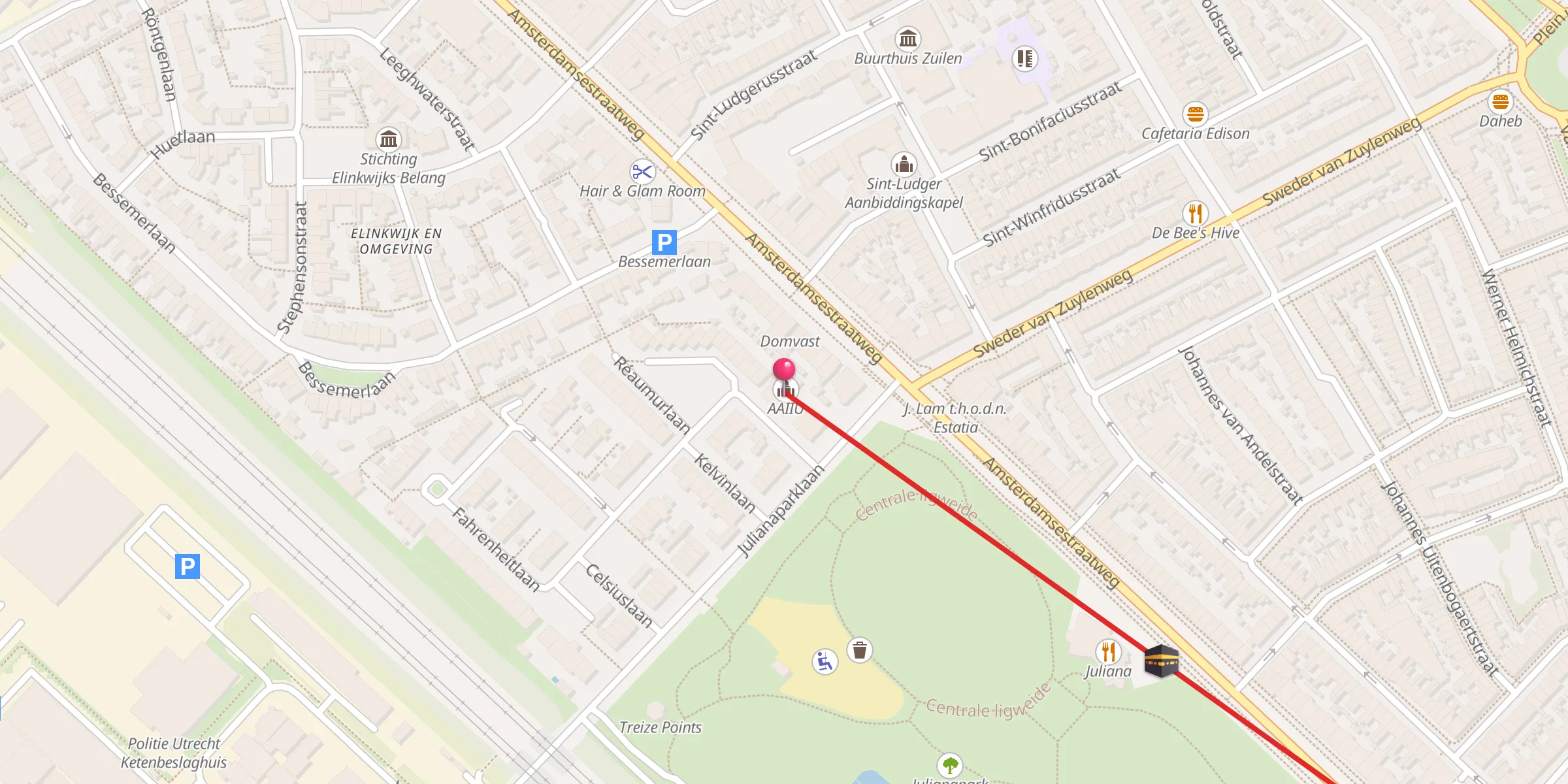 Carte de localisation : AAIIU