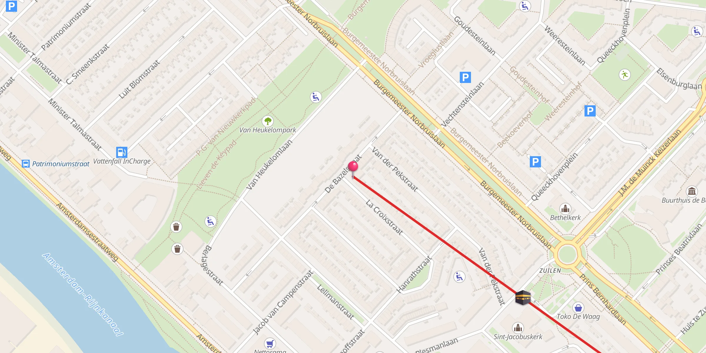 Carte de localisation : ICCU