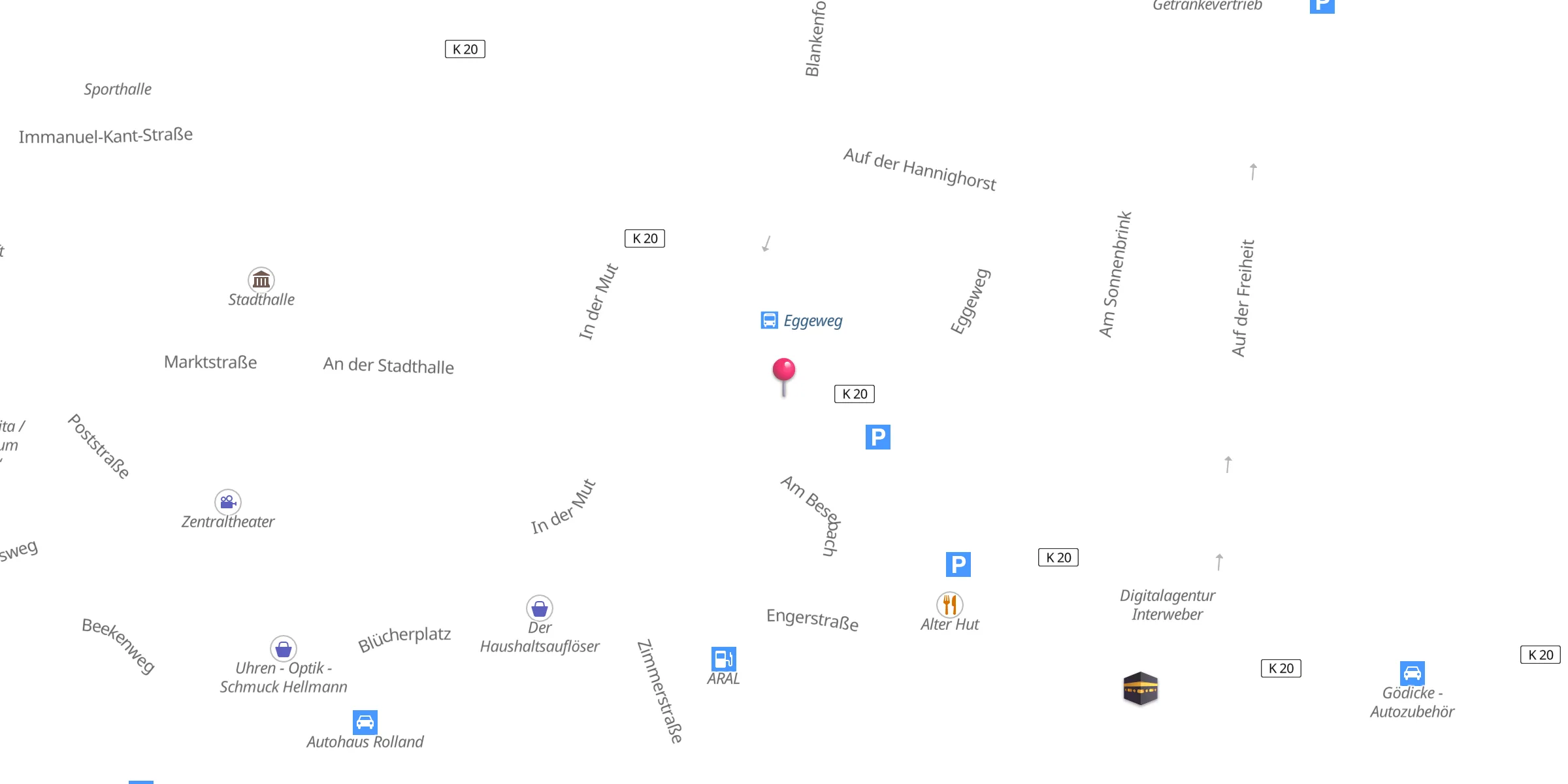 Carte de localisation : DITIB Spenge