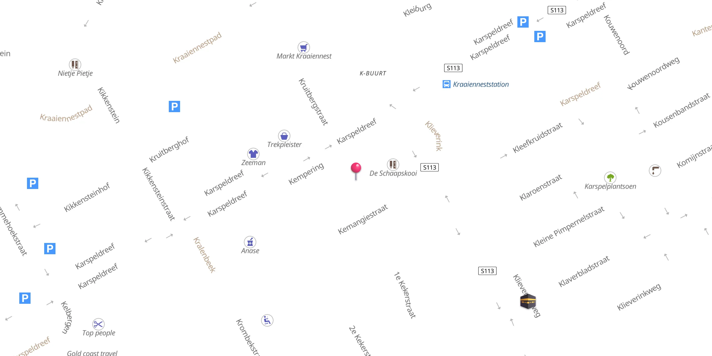 Carte de localisation : Djame Masdjied Taibah