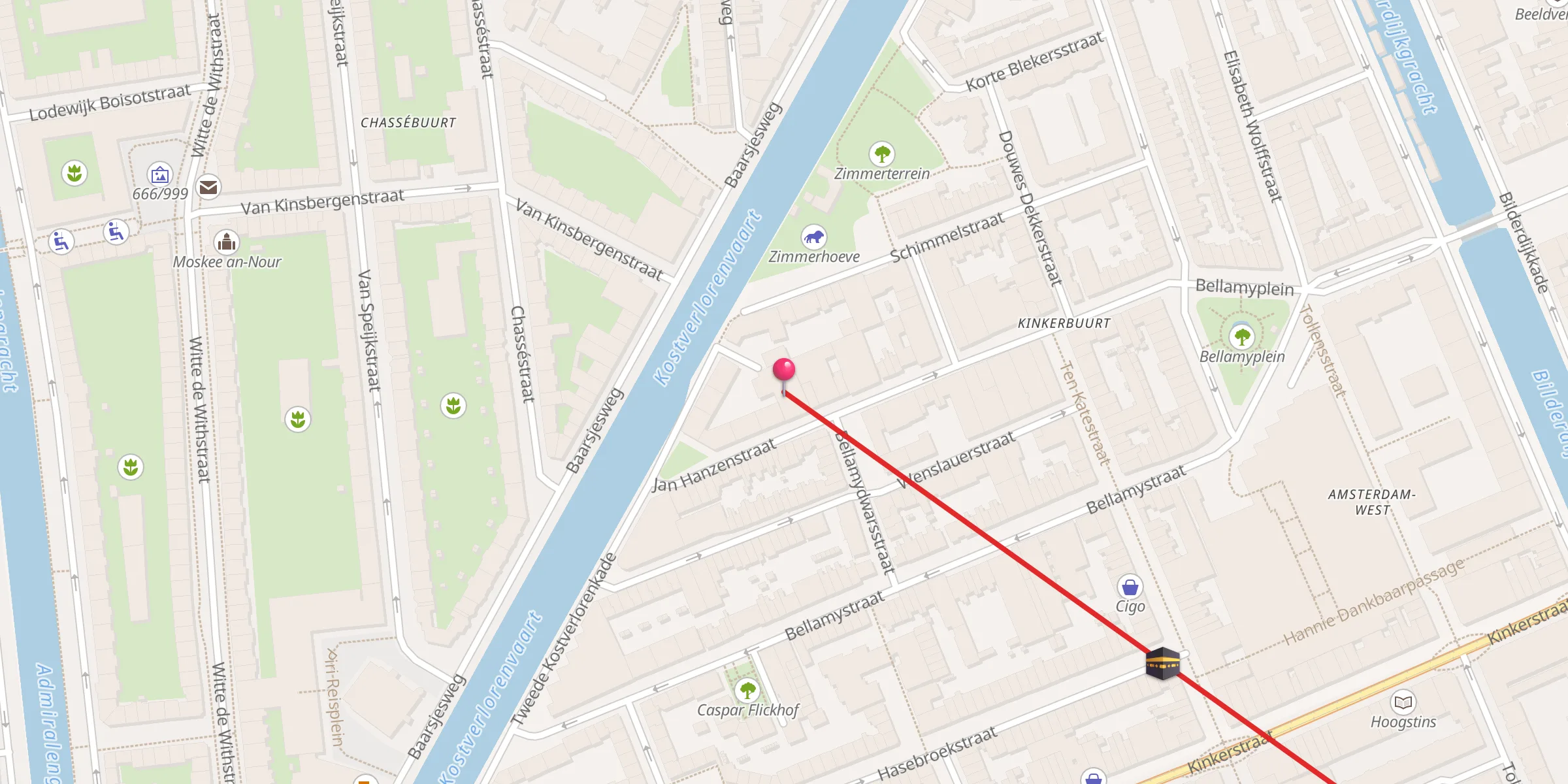 Carte de localisation : El Tawheed