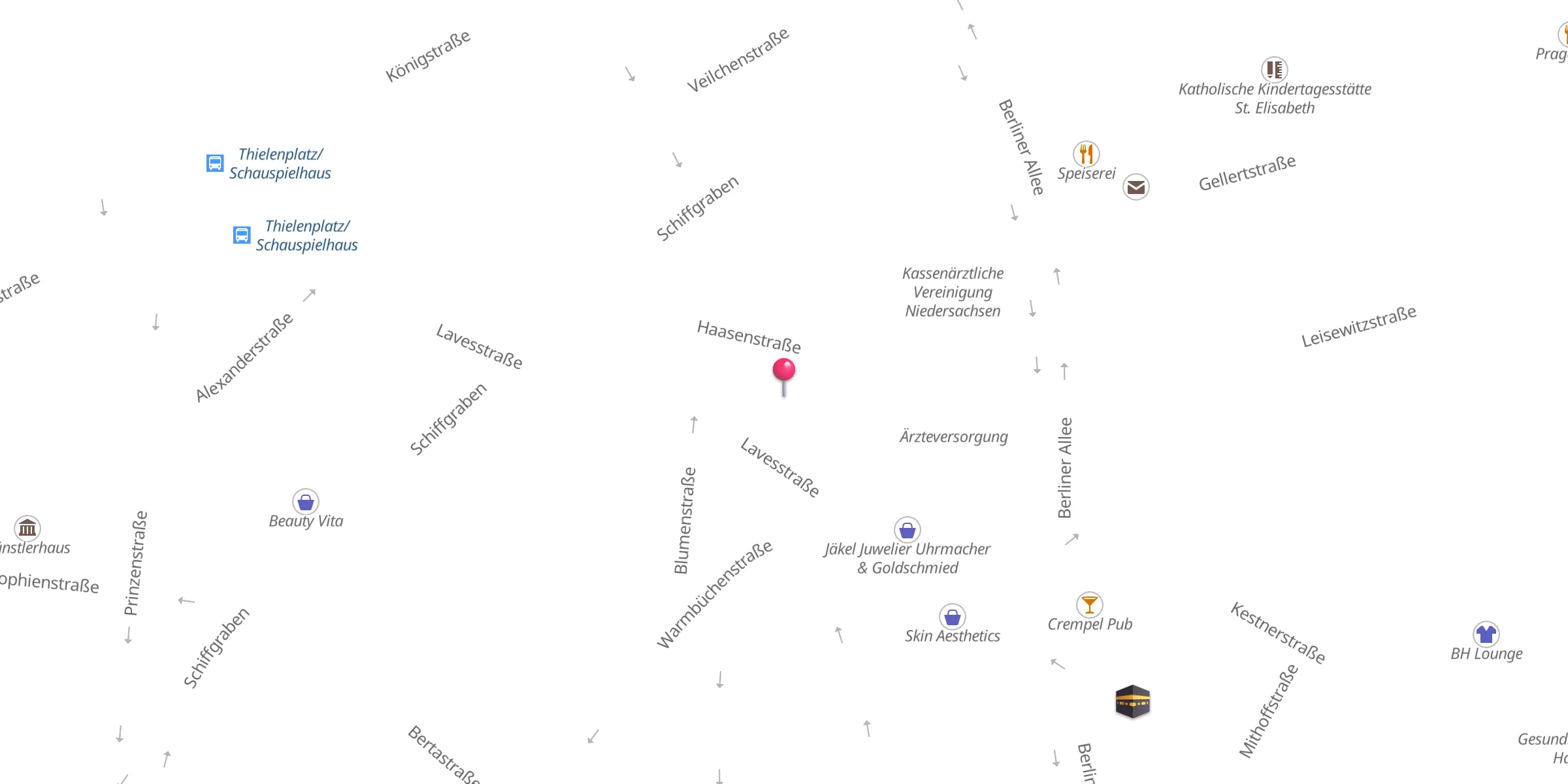 Carte de localisation : Abu Bakr al-Siddiq Moschee