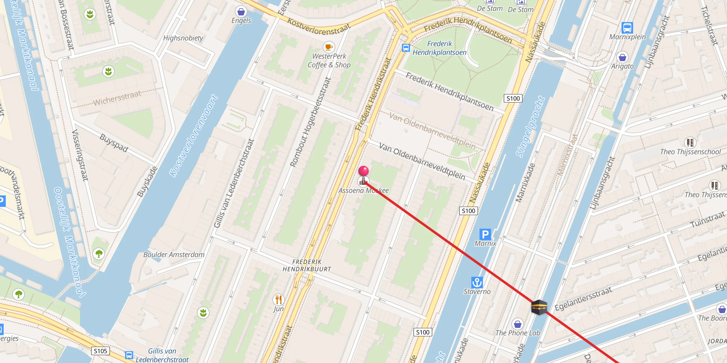 Carte de localisation : Assoena Moskee