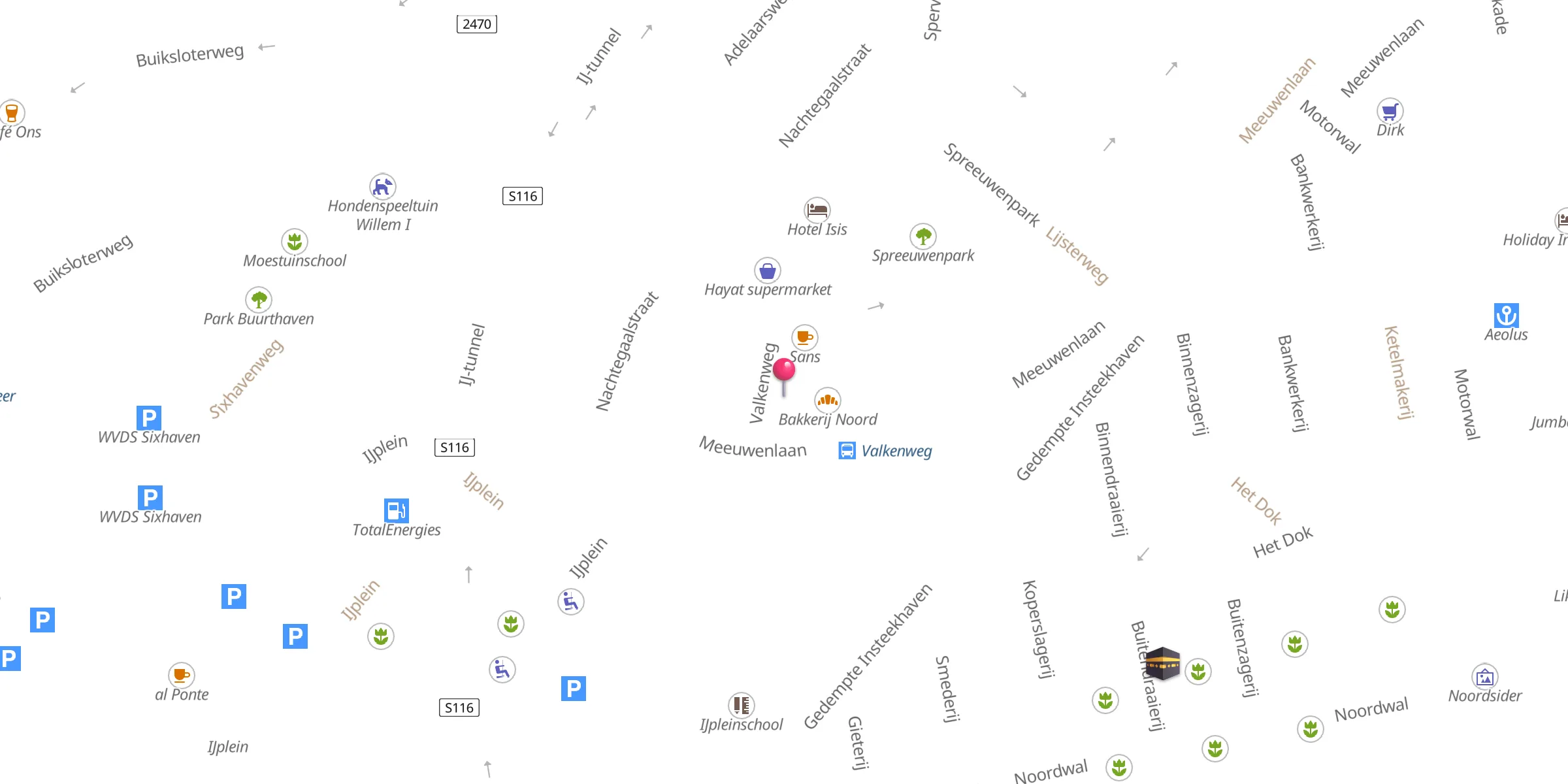 Carte de localisation : El-Mouhssinine