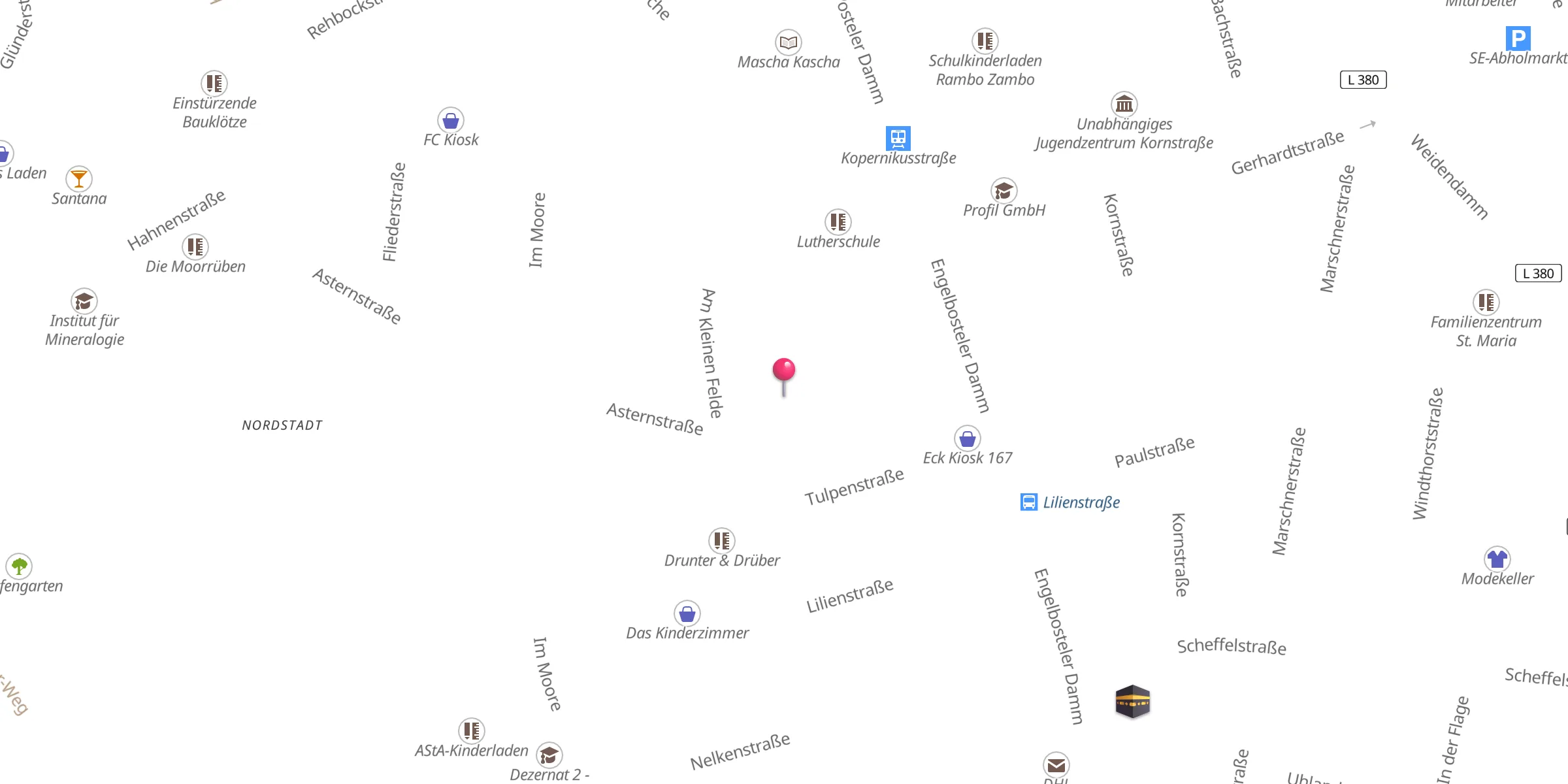 Carte de localisation : Moschee Sunnah