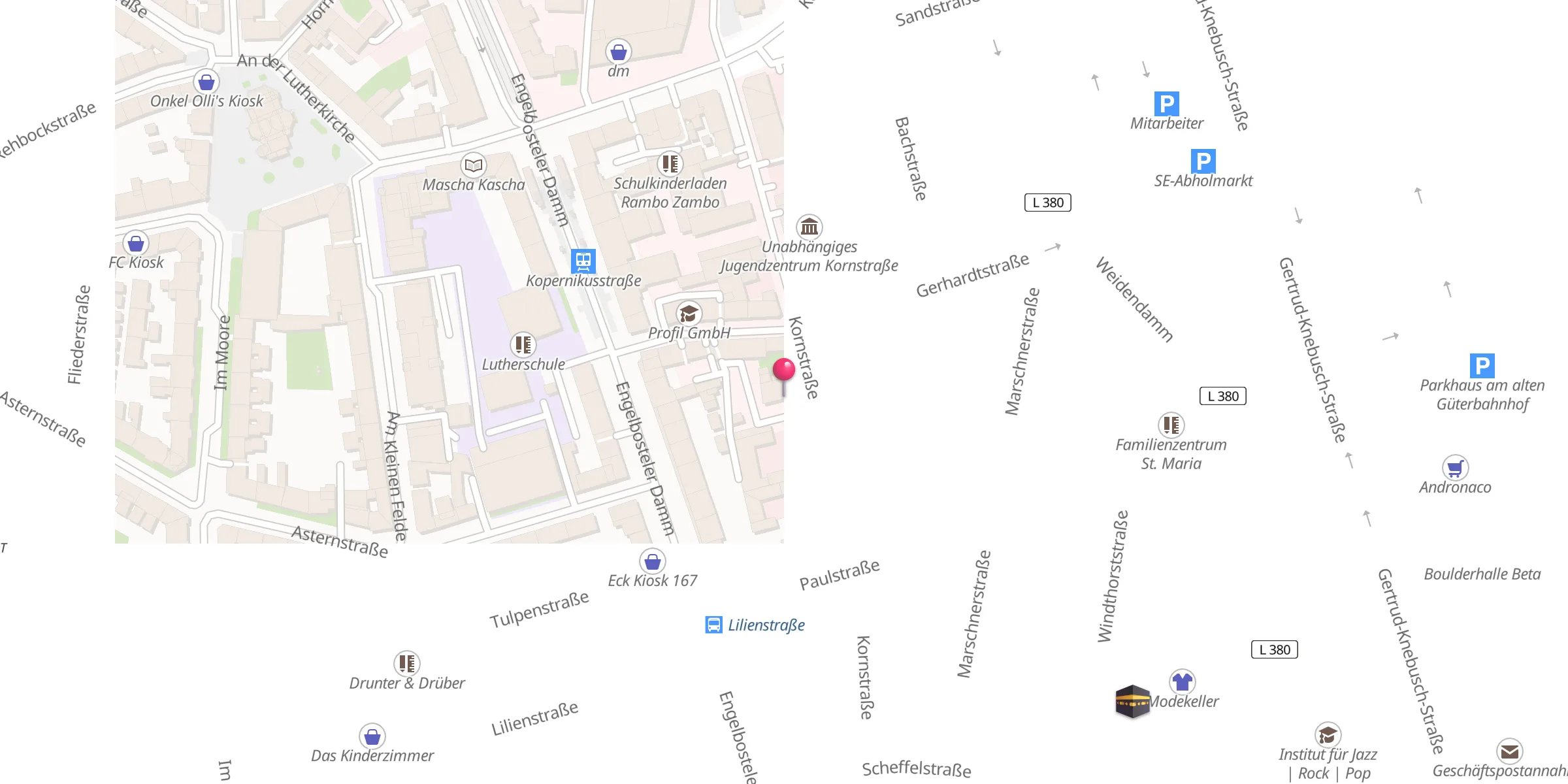 Carte de localisation : Deutschsprachiger Islamkreis e.V