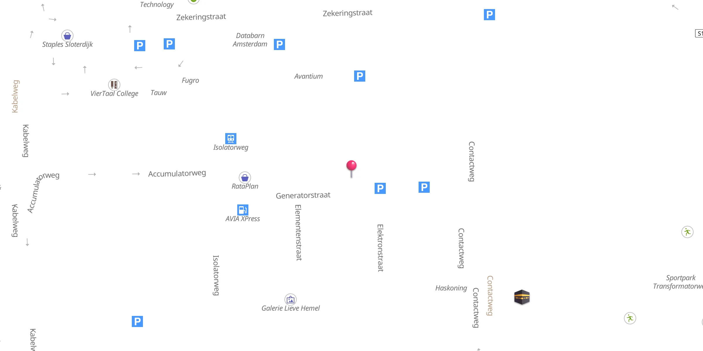 Carte de localisation : Moskee Taqwa